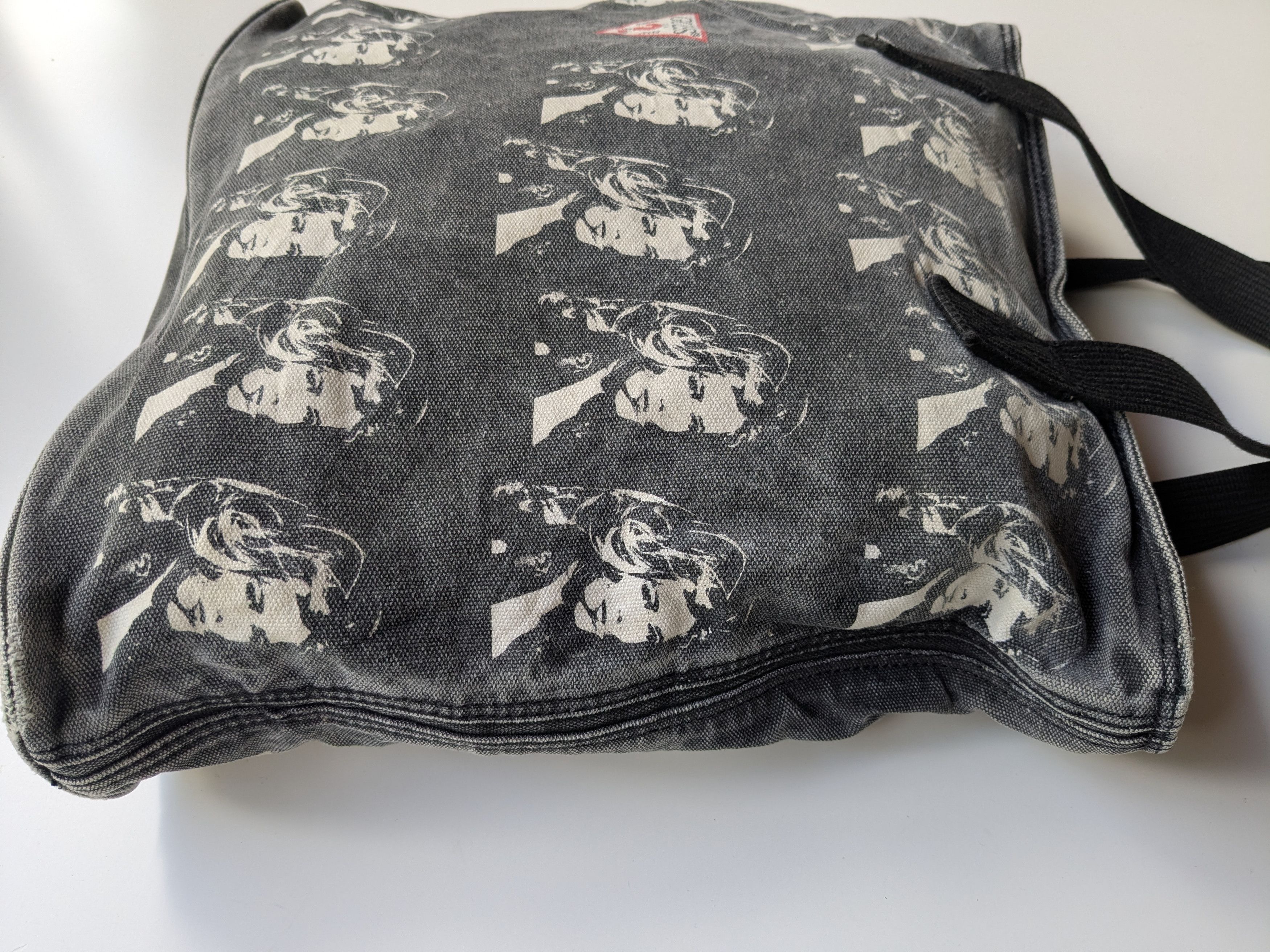 Guess Vintage GUESS x Claudia Schiffer denim tote bag Size ONE SIZE - 5 Thumbnail