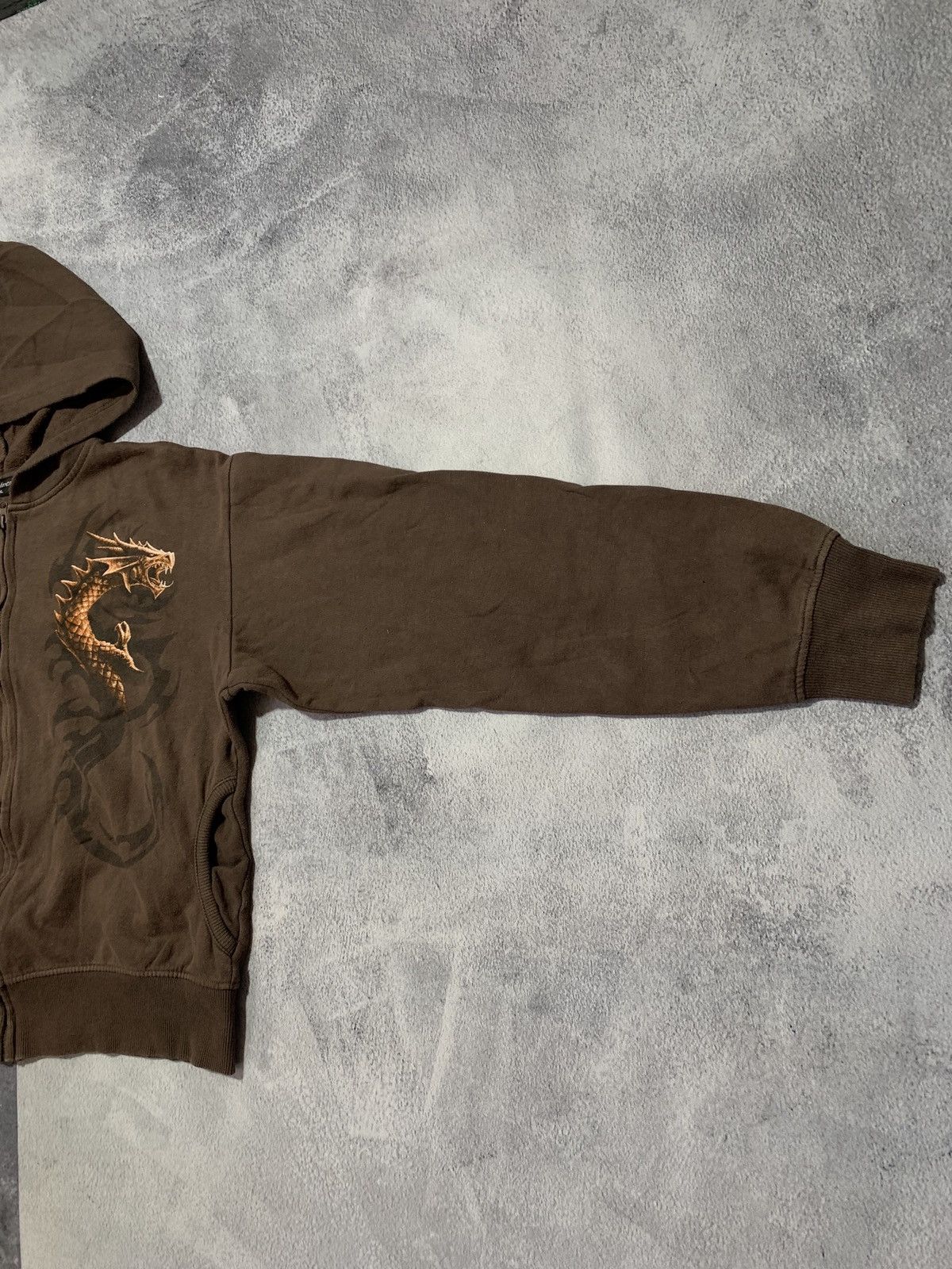 Japanese Brand × Vintage Vintage Y2K Japanese Dragon big logo zip hoodie unisex Size US M / EU 48-50 / 2 - 5 Thumbnail
