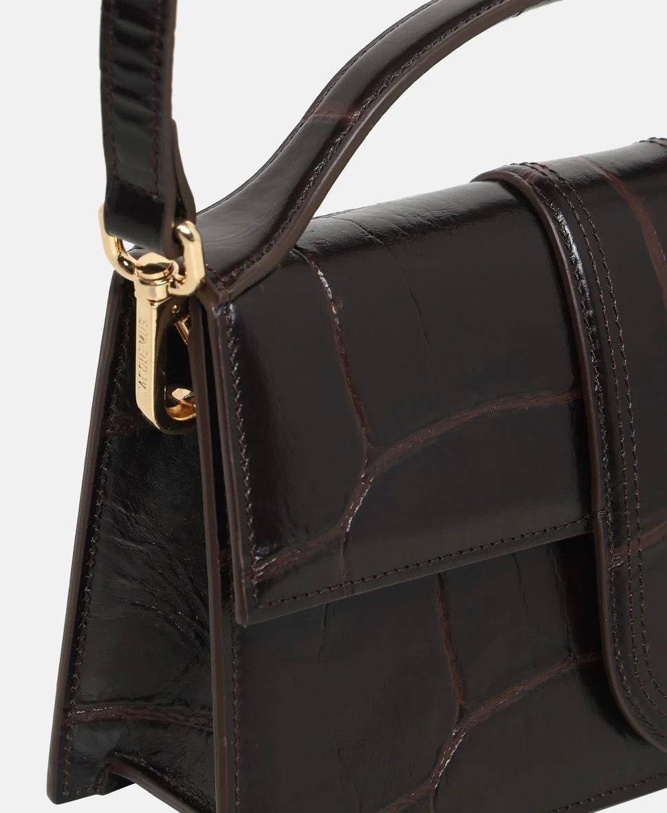 Jacquemus Jacquemus Leather shoulder bag Le Grand Bambino Size ONE SIZE - 2 Thumbnail