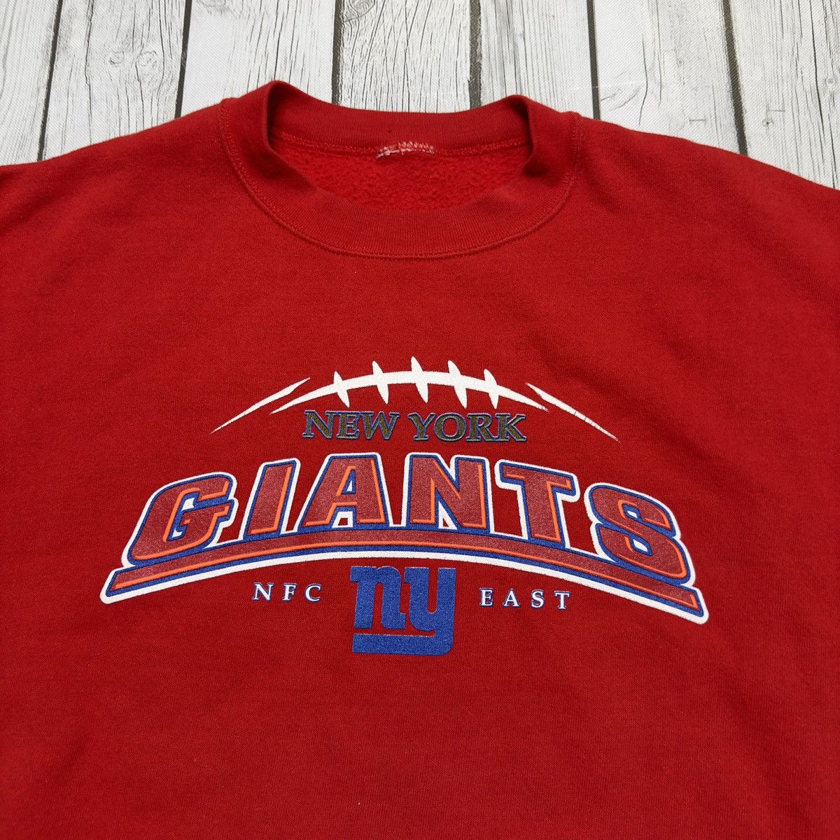 NFL × Vintage Vintage New York Giants sweatshirt Size US XXL / EU 58 / 5 - 4 Thumbnail