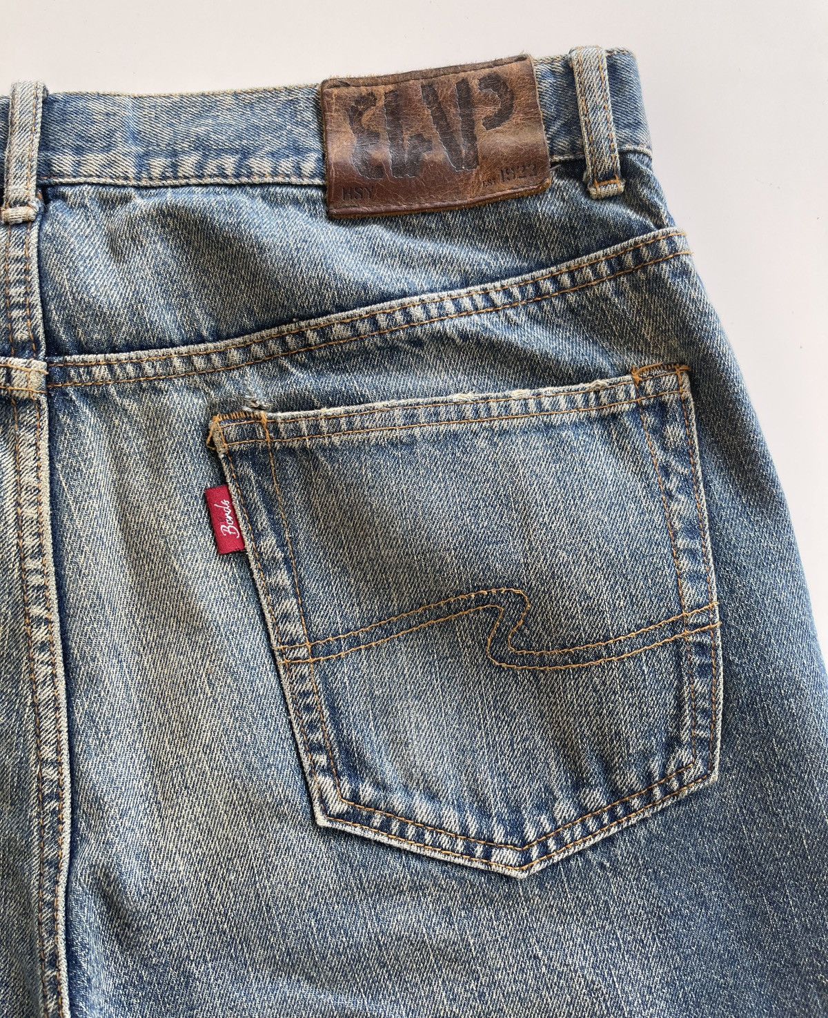 Japanese Brand Vintage Bonds & Peace Ripped Distressed Jeans Size US 34 / EU 50 - 9 Thumbnail