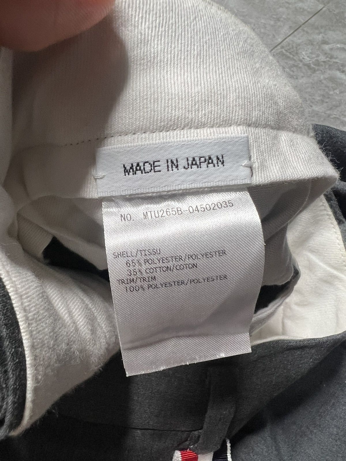 Thom Browne Thom Browne Grosgrain Stripe Cropped Chino Pants Size US 31 - 7 Thumbnail