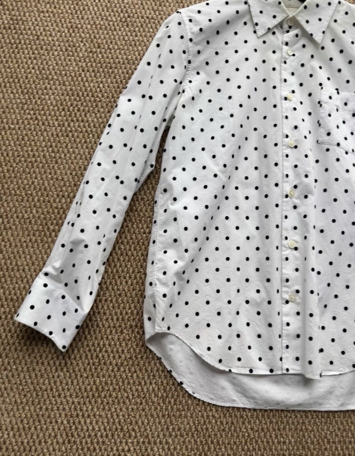 Comme des Garcons COMME des GARÇONS Polka Dot Long Sleeve Shirt K23 Size US S / EU 44-46 / 1 - 3 Thumbnail
