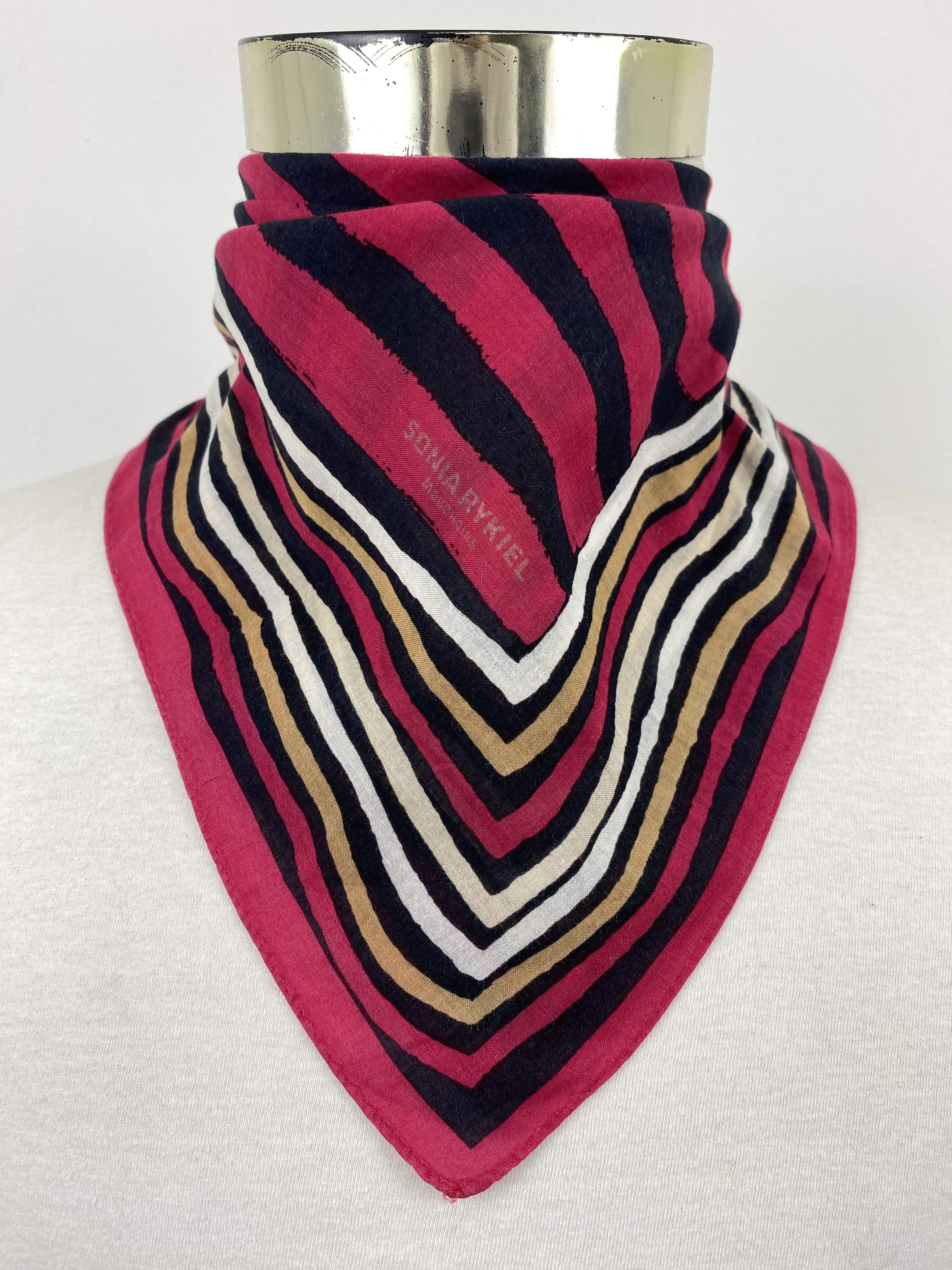 Sonia Rykiel Sonia Rykiel Handkerchief / Bandana / Neckerchief HKC0718 Size ONE SIZE - 1 Thumbnail