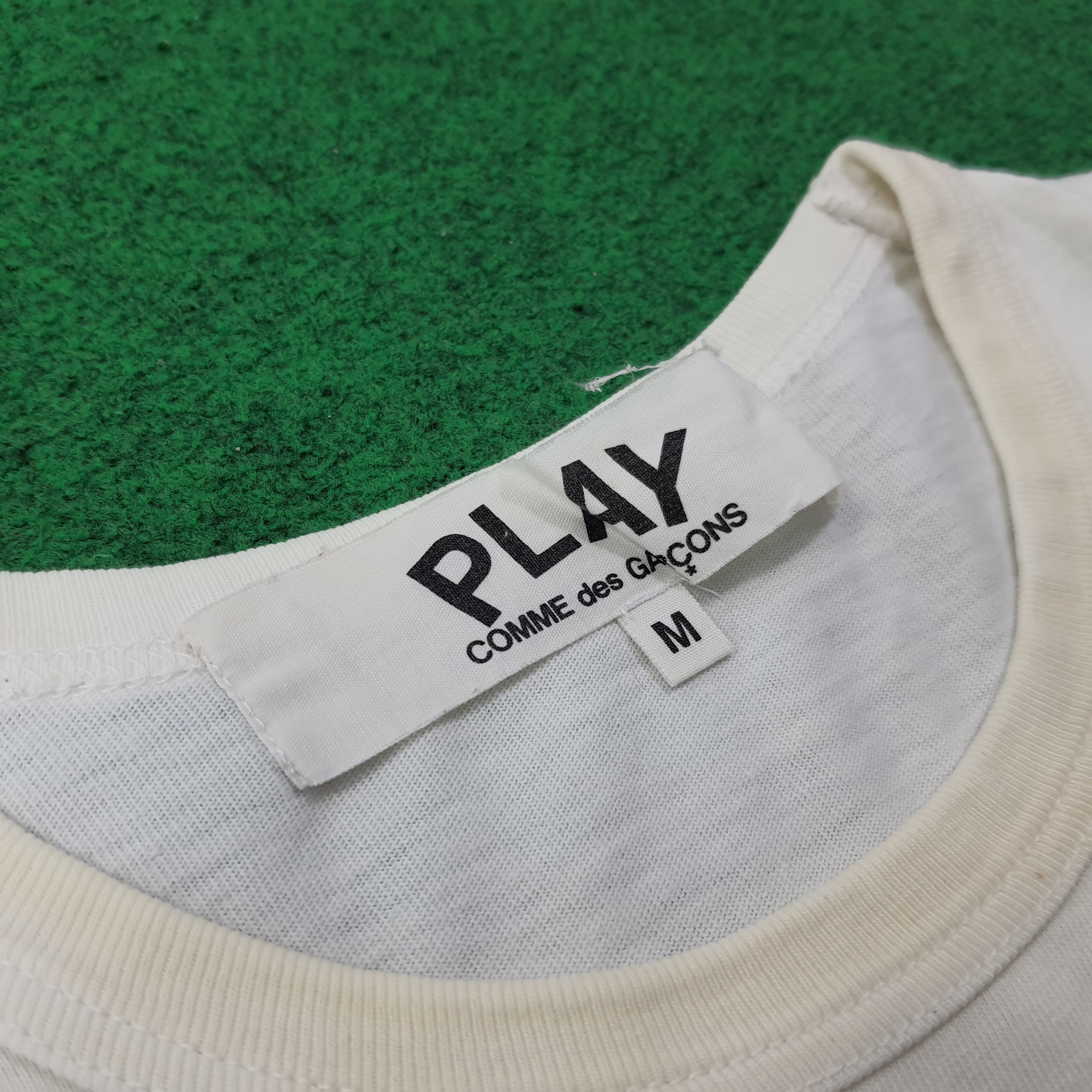 Comme des Garcons PLAY Vintage Comme Des Garcons PLAY Heart Logo Tshirt C267N31 Size M / US 6-8 / IT 42-44 - 4 Thumbnail