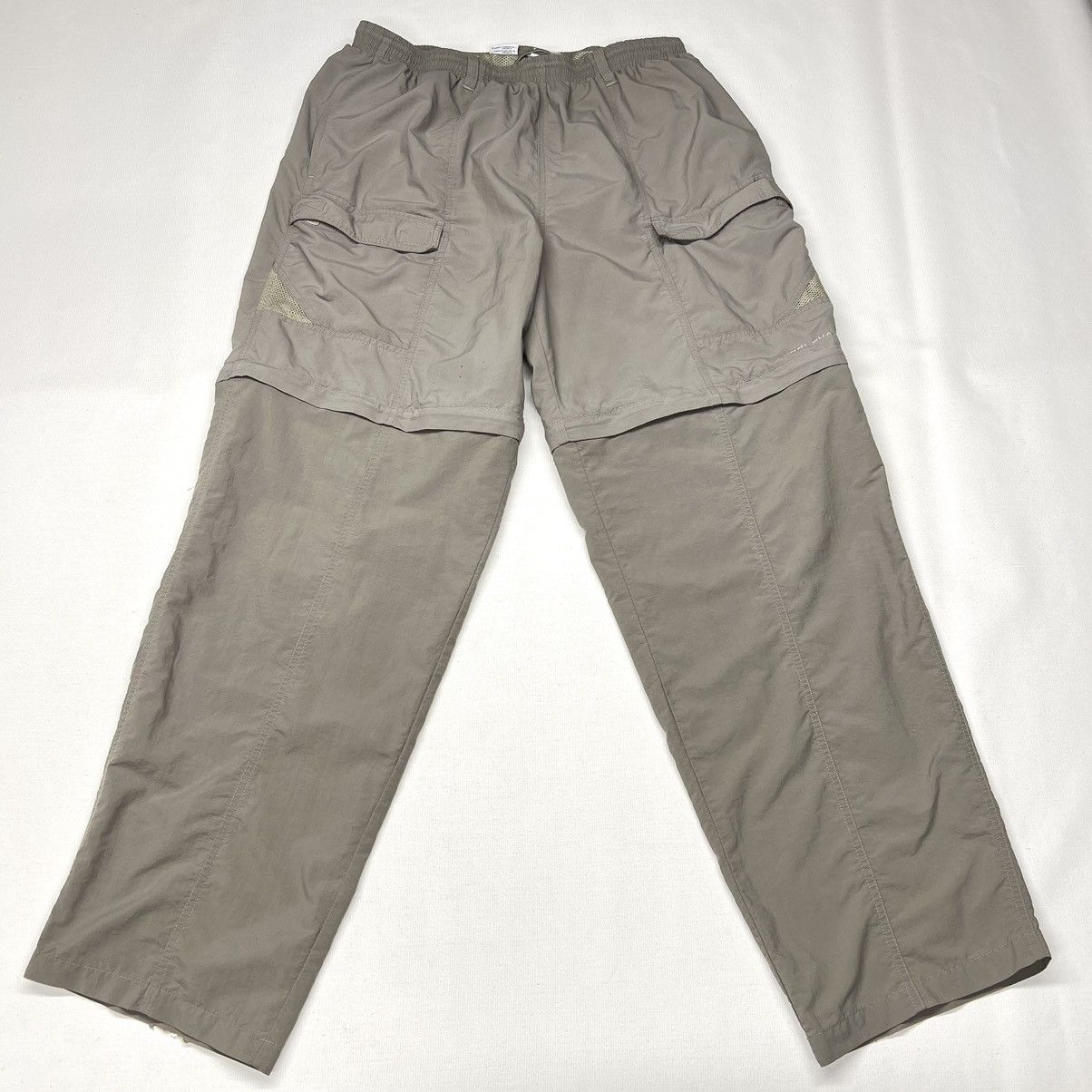 Columbia Columbia Convertible Pants Gray PFG Omni Shade Lined Cargo Size US 34 / EU 50 - 1 Thumbnail