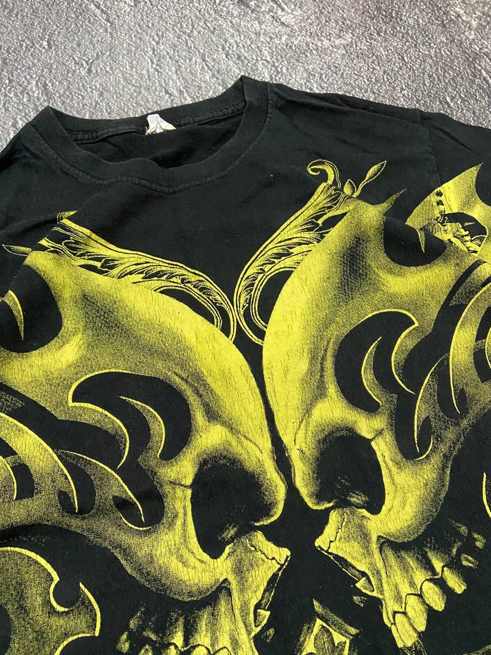 Vintage Vintage Cozumel Mexico skulls full print distressed tee Size US M / EU 48-50 / 2 - 3 Thumbnail