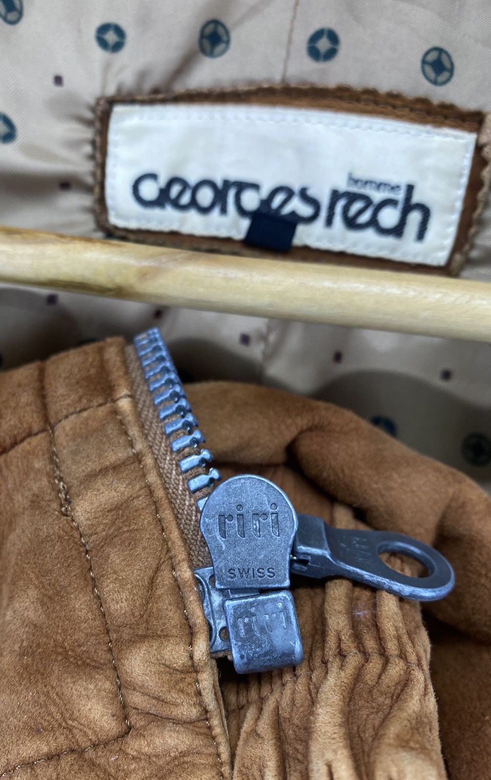 Leather Vintage George Rech Homme Sheep Skin Leather Jacket Size M / US 6-8 / IT 42-44 - 11 Thumbnail