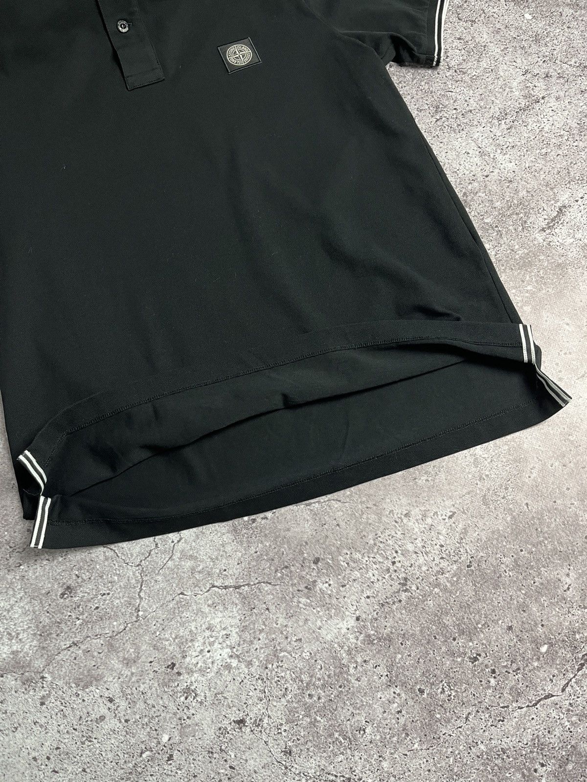 Stone Island Stone Island Patch Program Black Polo Shirt Size US L / EU 52-54 / 3 - 4 Thumbnail