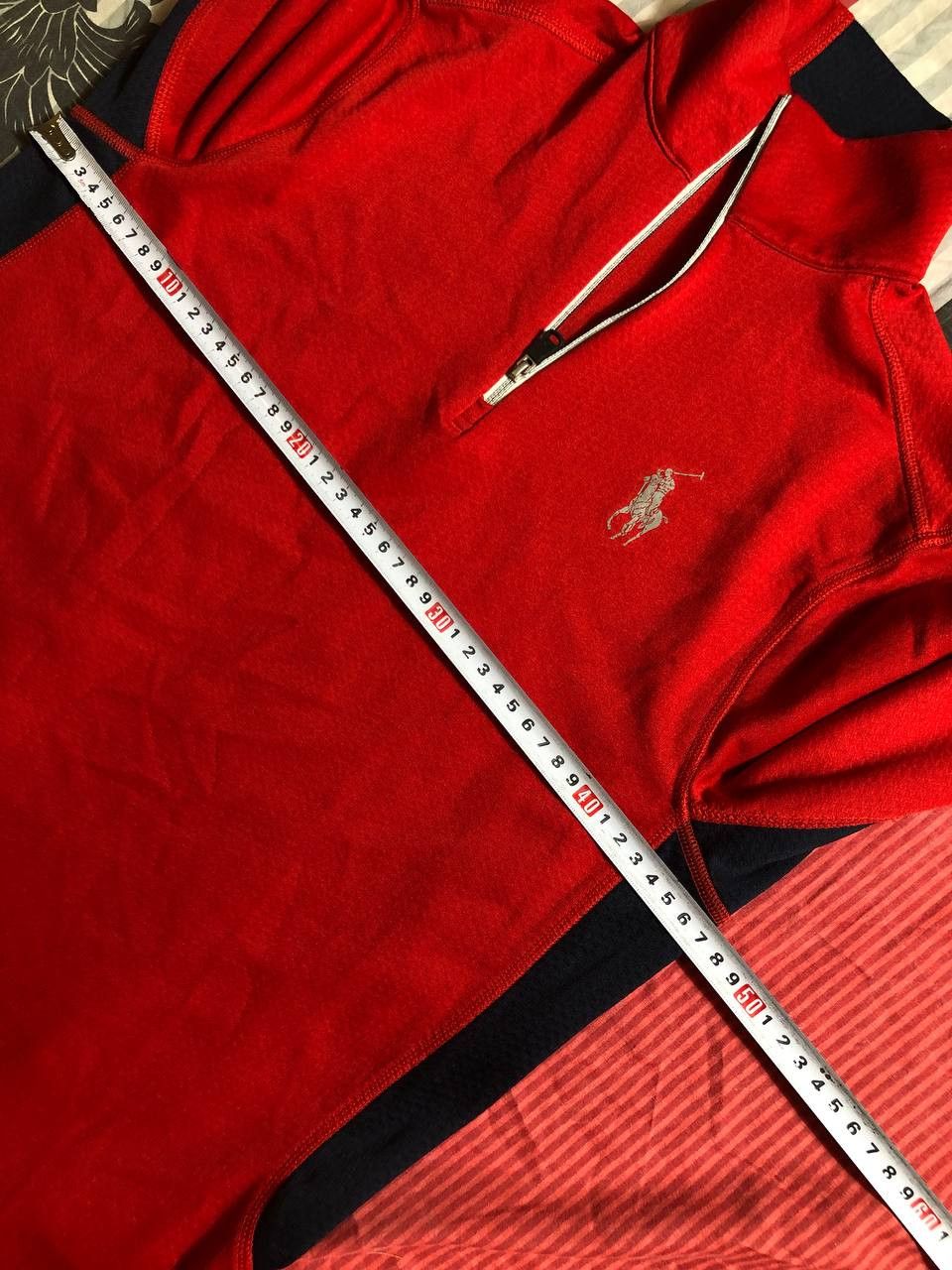 Polo Ralph Lauren × Vintage Vintage Polo Ralph Lauren Striped Rugby Long Sleeve Polo Size US S / EU 44-46 / 1 - 5 Thumbnail