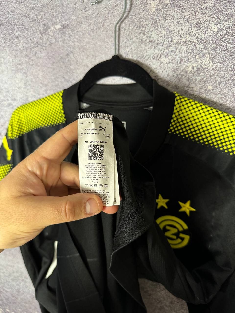 Puma × Vintage Grasshopper Club Zurich 2018/19 Puma Soccer Jersey Size US L / EU 52-54 / 3 - 11 Thumbnail