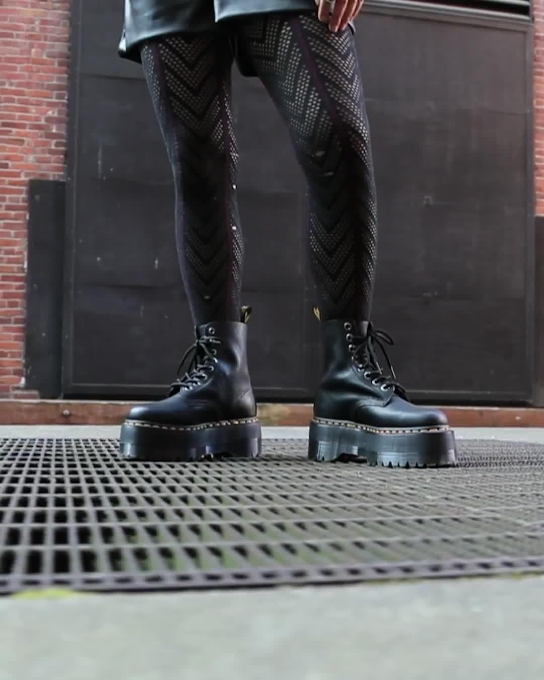 Dr. Martens Height Boosting Dr Martens Platform 1460 Pascal Max Boots Size US 11 / EU 44 - 4 Thumbnail