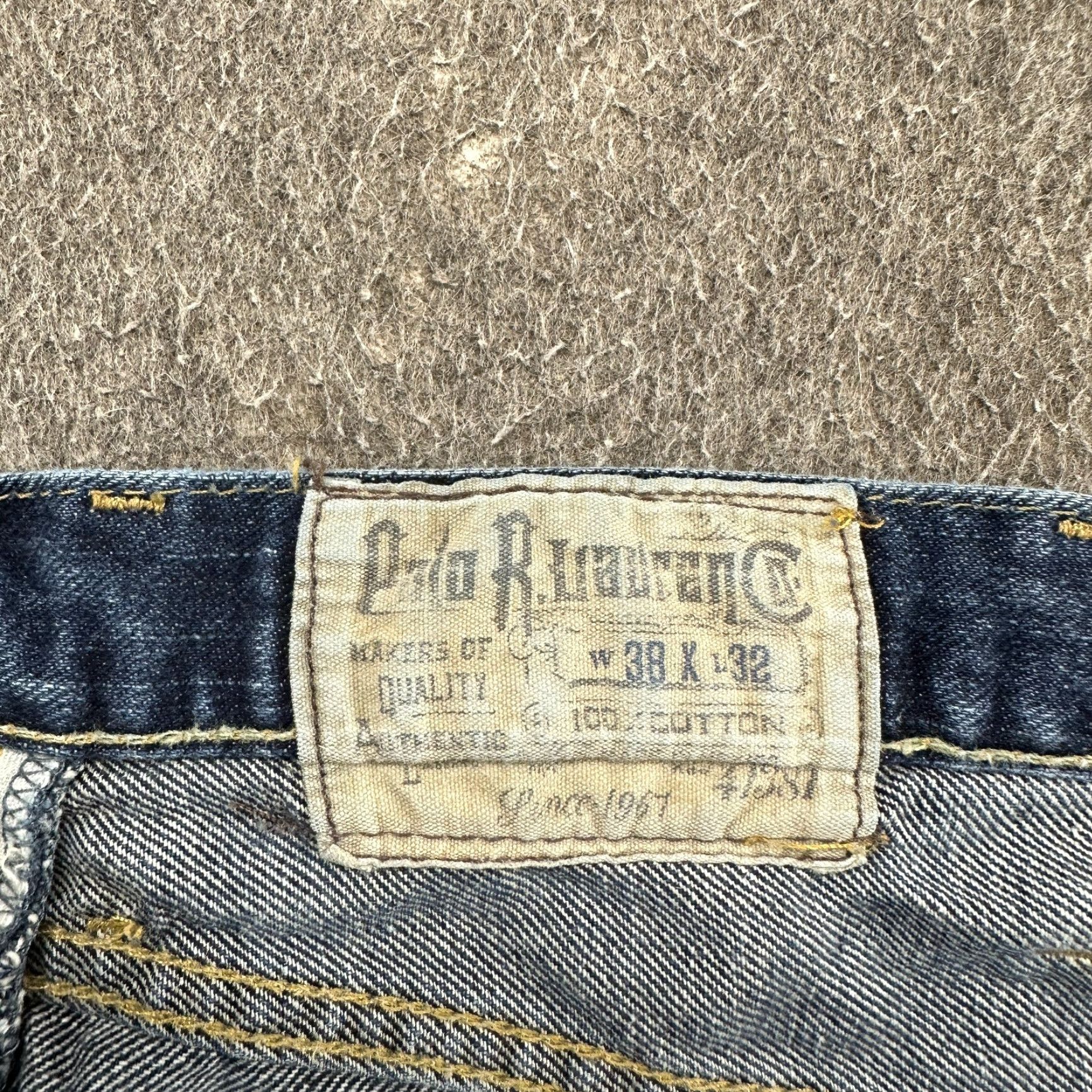 Polo Ralph Lauren Polo Ralph Lauren Jeans Polo by Ralph Lauren Hampton Straight Jeans Men 38x28 Blue Dark Wash Denim Classic Straight Pocket 5-Pocket Denim Cotton Size US M / EU 48-50 / 2 - 5 Thumbnail