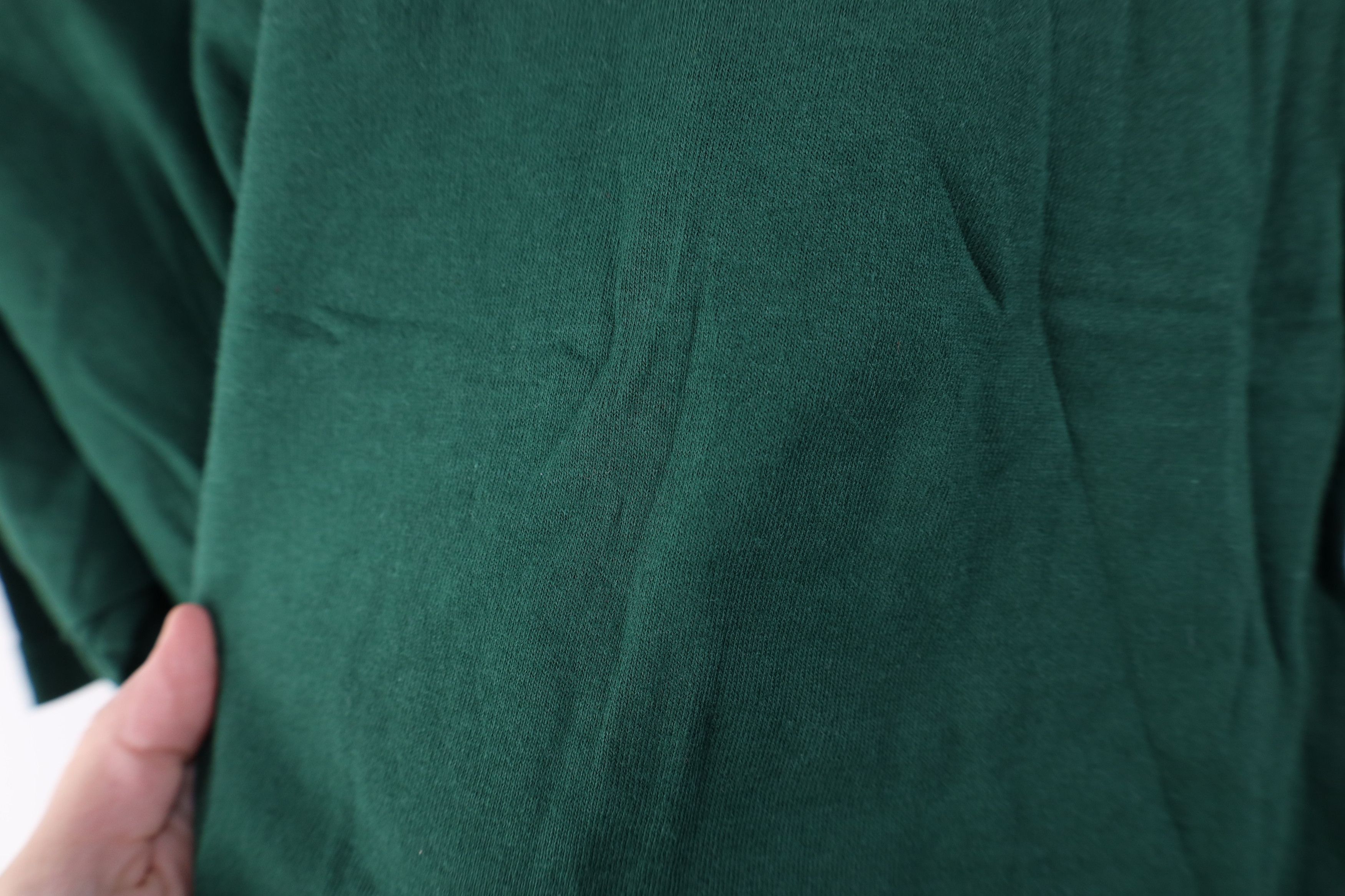 Vintage Vintage 90s Y2K Streetwear Heavyweight Cotton T-Shirt Green Size US XXL / EU 58 / 5 - 7 Thumbnail