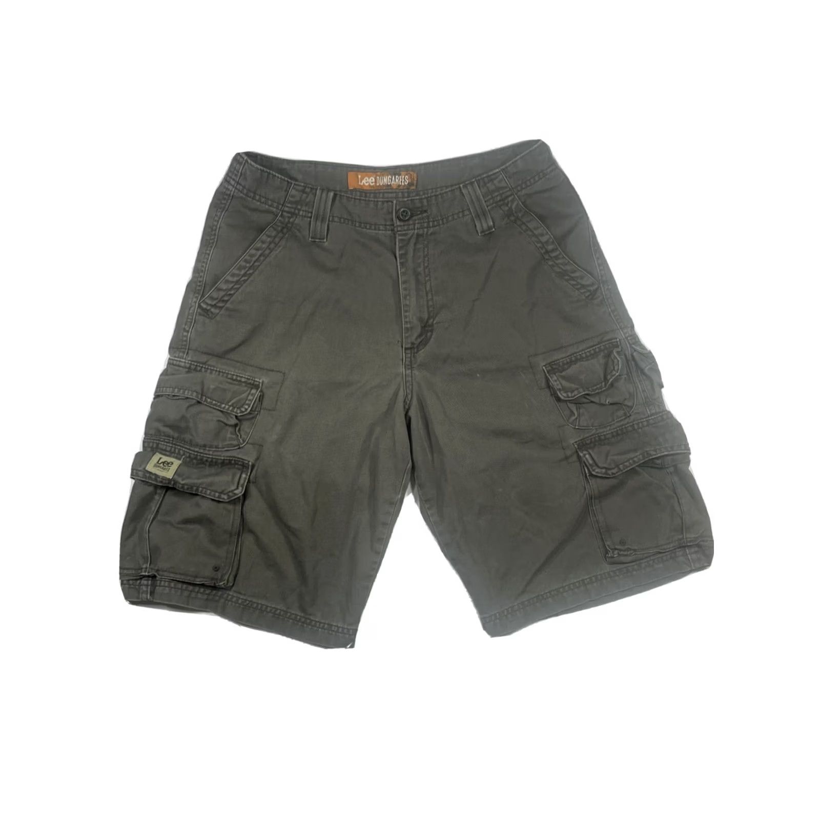 Lee Lee Dungarees Shorts Men’s Size 30 Brown Front Zip Cargo Khaki Utility Outdoor Shirt Size US 30 / EU 46 - 2 Thumbnail