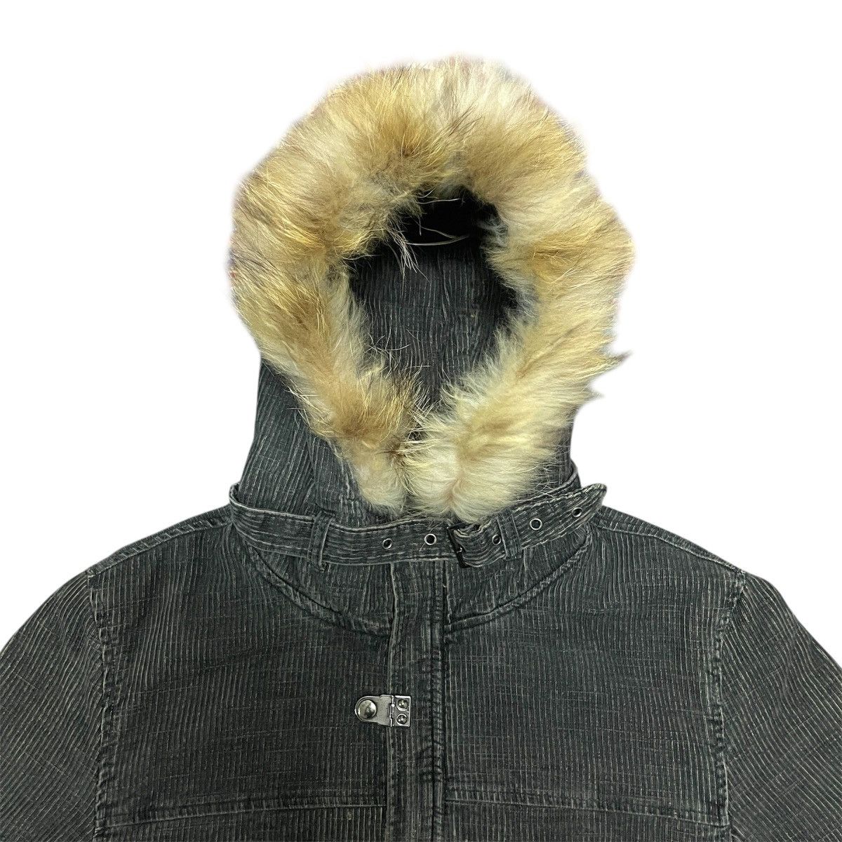 In The Attic Vintage In The Attic Hooded Jacket With Faux Fur Trim Size US L / EU 52-54 / 3 - 7 Thumbnail