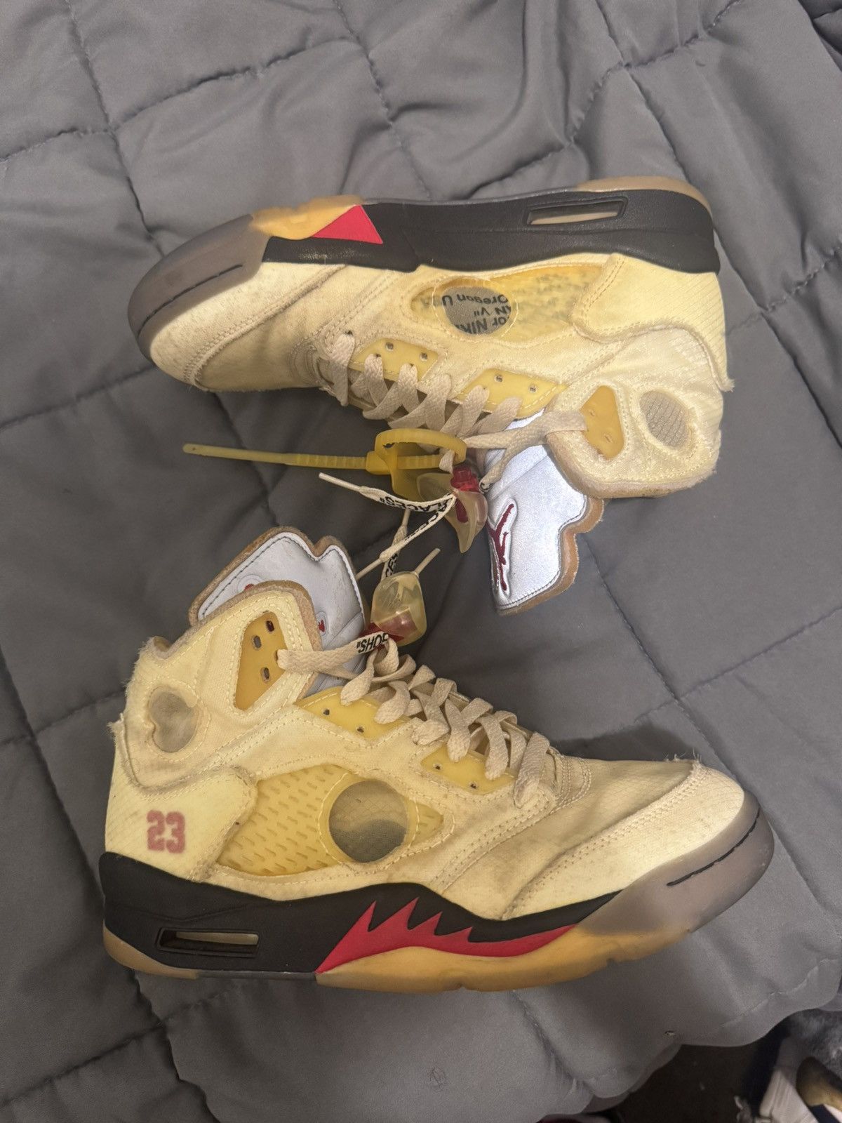 Jordan Brand Off white Jordan 5 Size US 6.5 / EU 39-40 - 1 Thumbnail