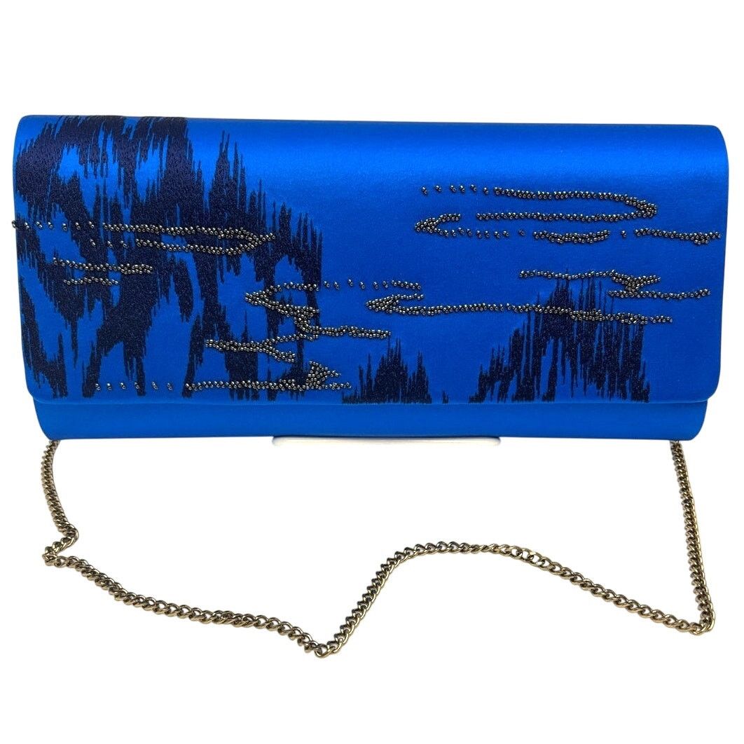 Rare NWT Vintage Jingluntang Cathaya Silk Clutch Purse Bag