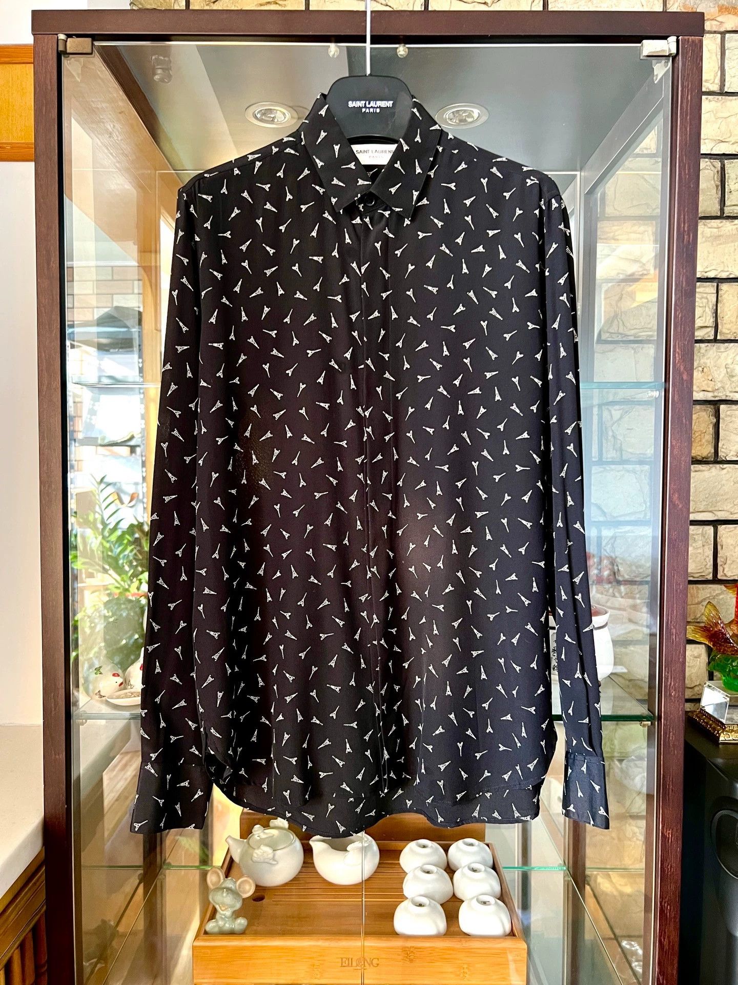 Saint Laurent Paris Saint Laurent Paris Mulberry silk shirt Size US M / EU 48-50 / 2 - 1 Thumbnail