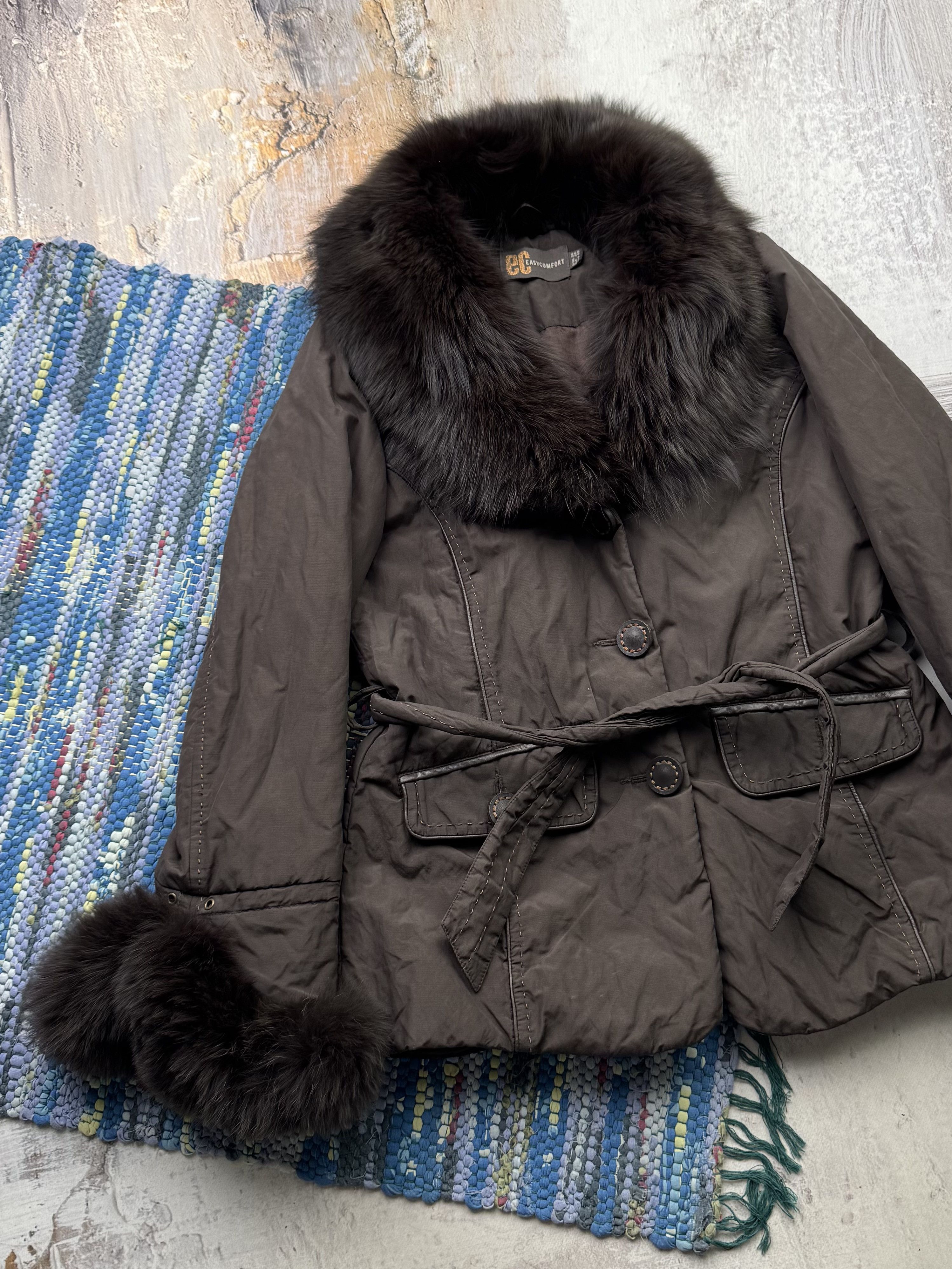 Japanese Brand Vintage Jacket With Real Fur Details A744(476)D15 Size M / US 6-8 / IT 42-44 - 2 Thumbnail