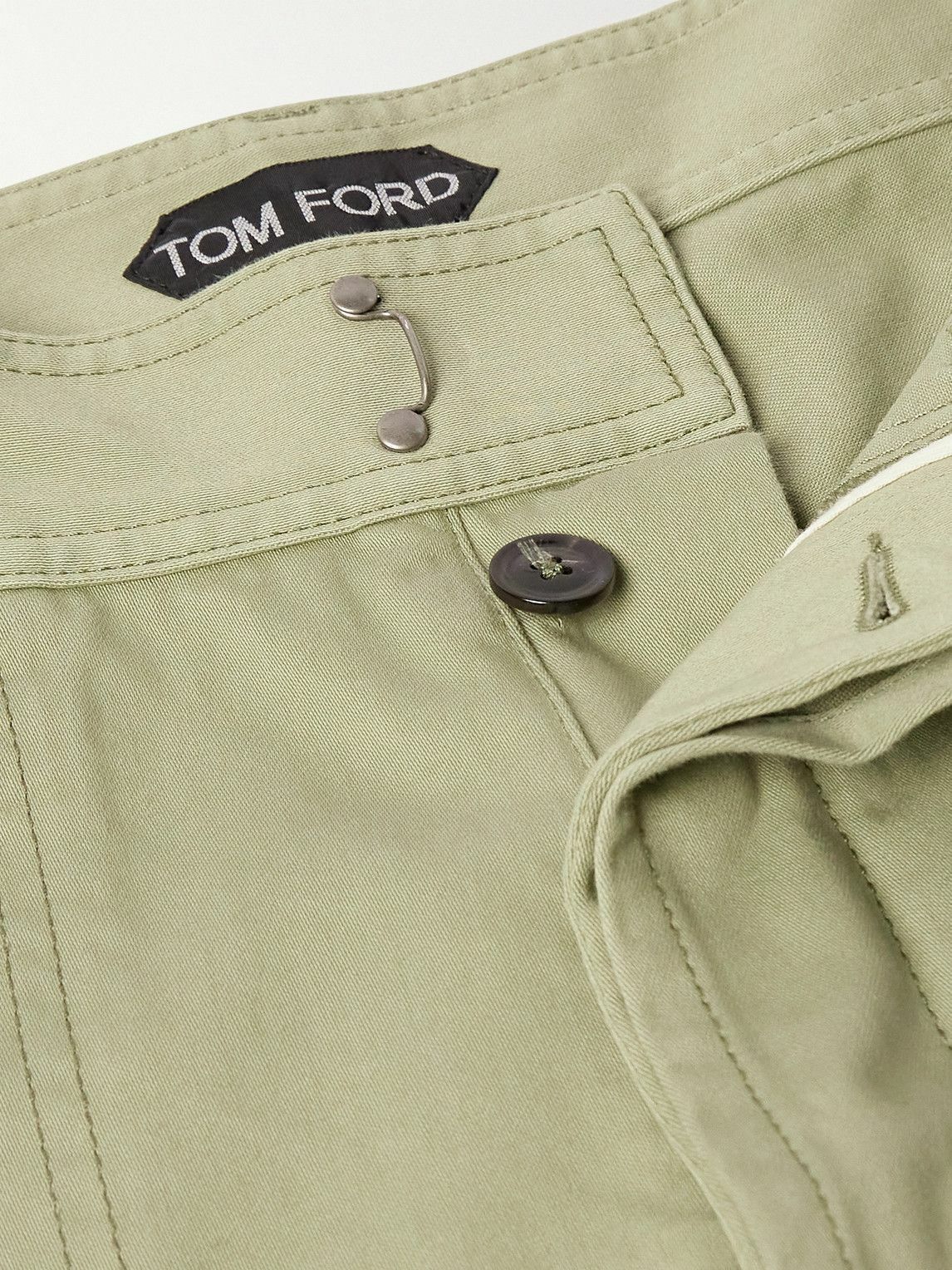 Tom Ford o1y0425 Casual Pant in Light Green Size US 32 / EU 48 - 2 Thumbnail