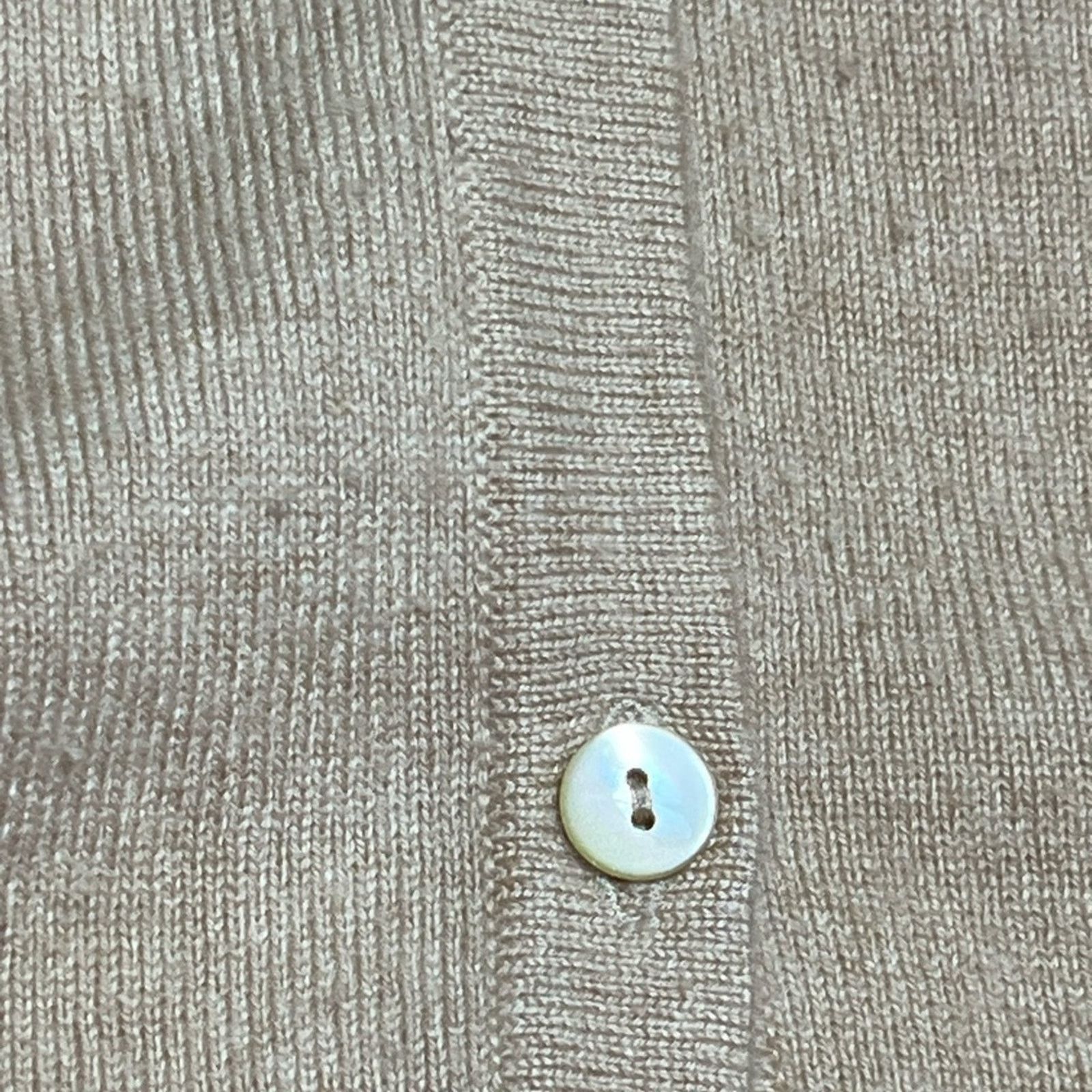Other Kassatly Palm Beach 100% Cashmere Tan Cardigan Sweater XL Size XL / US 12-14 / IT 48-50 - 4 Thumbnail