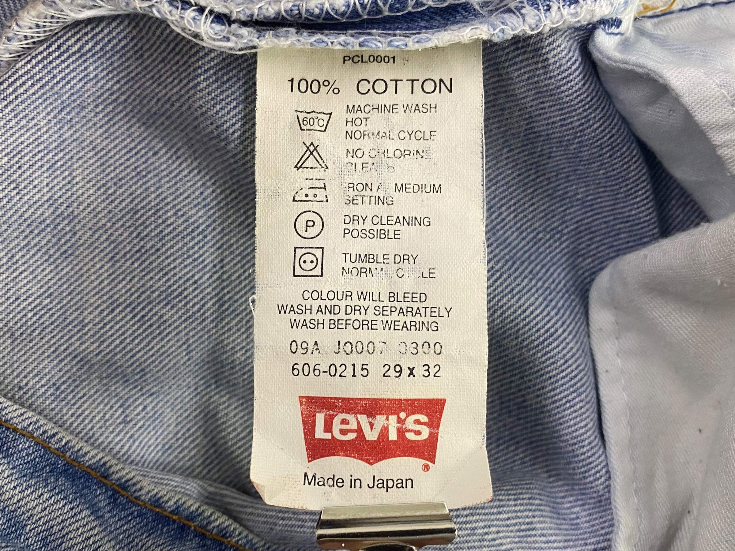 Levi's Levis 606 Light Wash Jeans Size US 27 - 9 Thumbnail