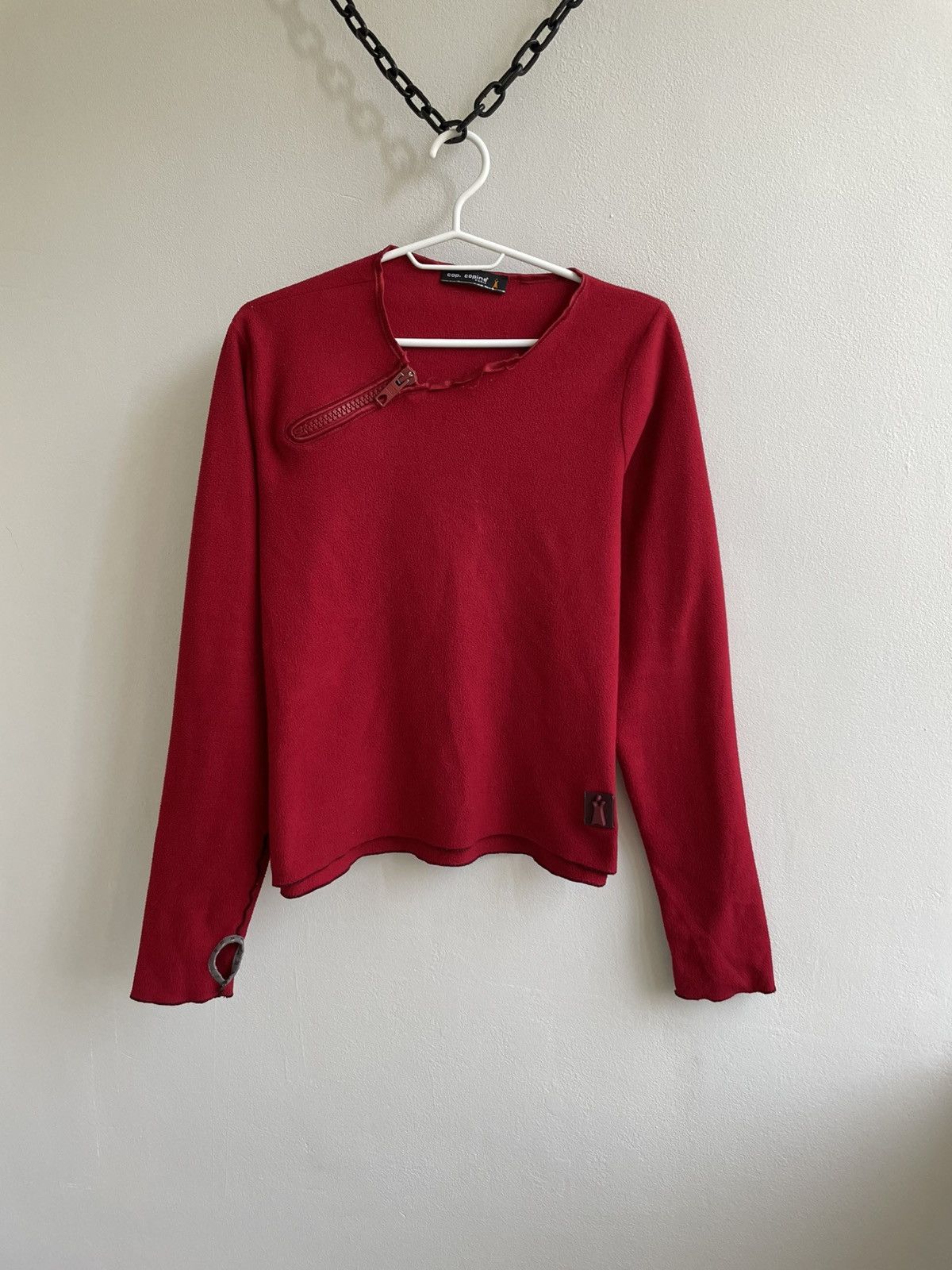 Cop Copine Cop Copine Asymmetrical Fleece Sweatshirt Sweater Hoody Size M / US 6-8 / IT 42-44 - 3 Thumbnail