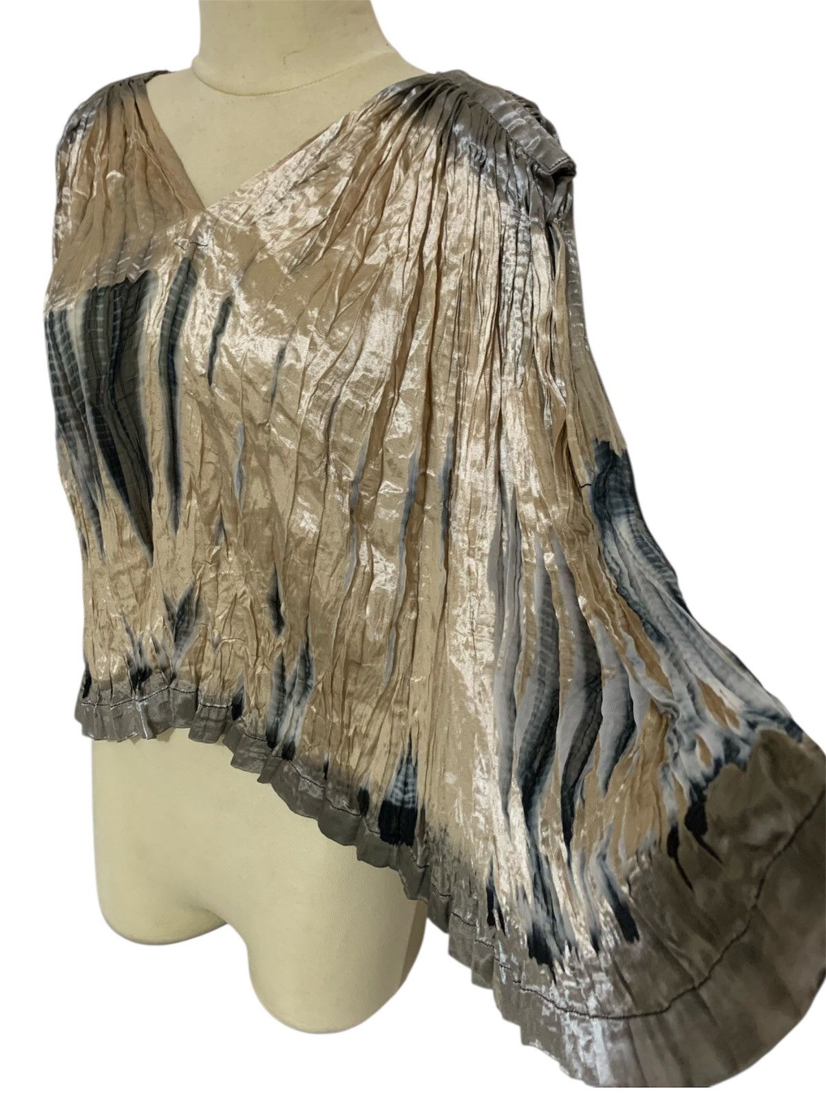 Issey Miyake 🐍 Rare 🐍 Issey Miyake Poncho Size M / US 6-8 / IT 42-44 - 4 Thumbnail