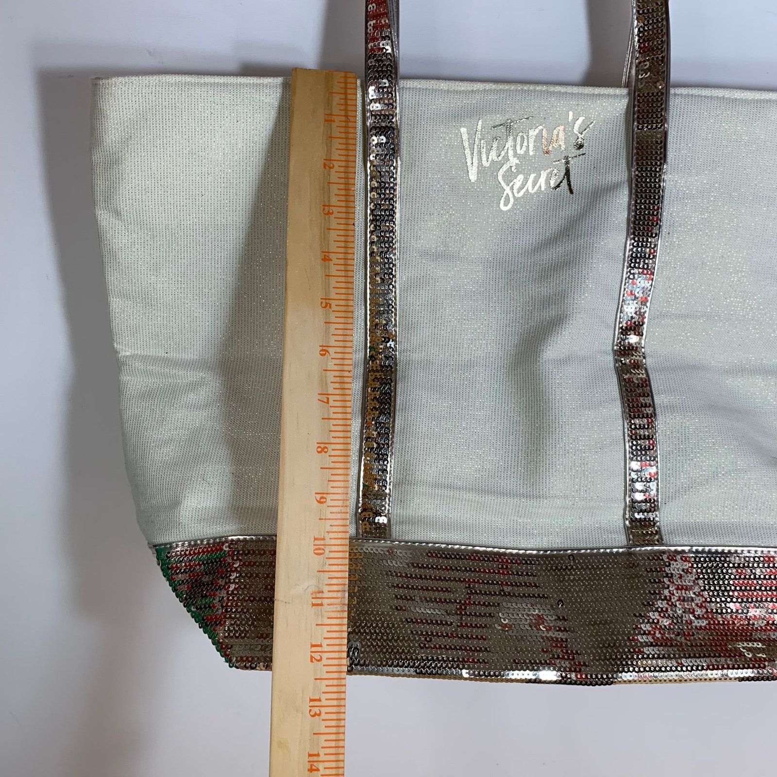 Victoria's Secret Victoria's Secret Women's Tote Sequined Shopper Bags Size ONE SIZE - 5 Thumbnail