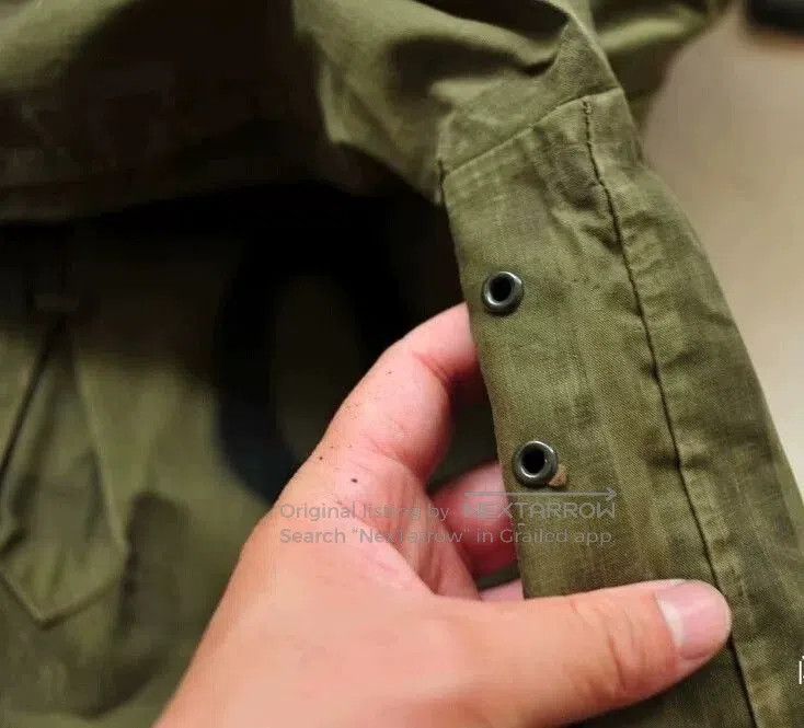 Vintage WWII Style Waterproof Jacket M Size. Size US M / EU 48-50 / 2 - 6 Thumbnail
