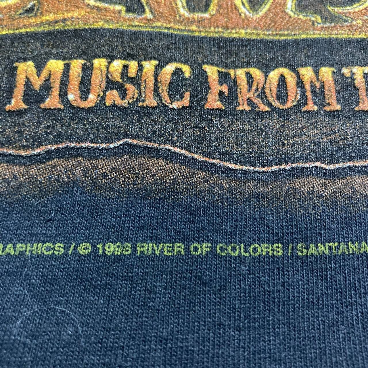 Band Tees Vintage Santana Music From The Heart Latin Blues Rock Band Size US XL / EU 56 / 4 - 5 Thumbnail