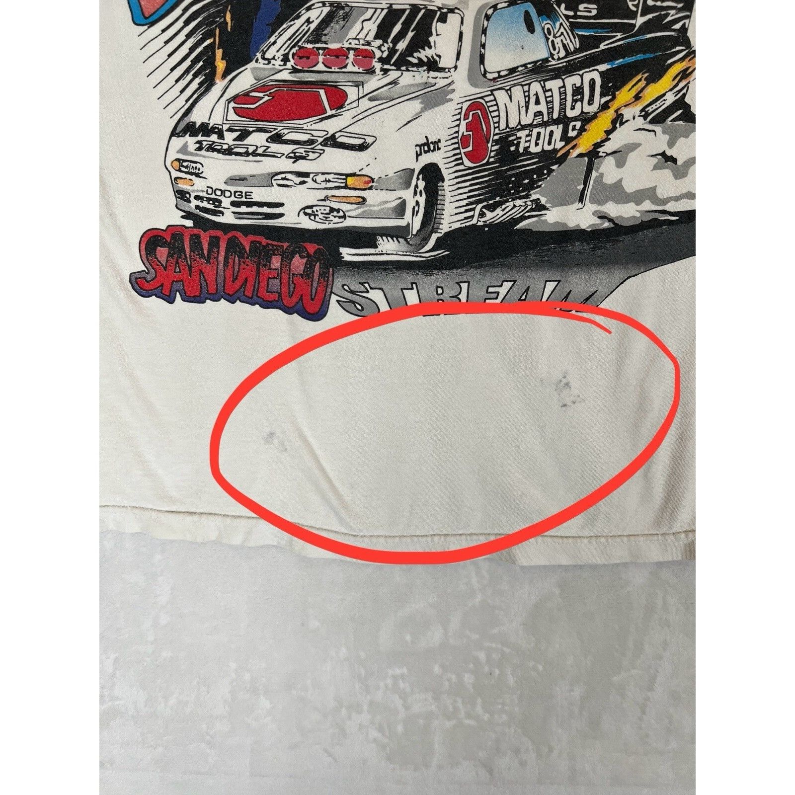 Other Vintage NHRA Drag Race “San Diego Stream” T-Shirt Size XL Ma Size US XL / EU 56 / 4 - 3 Thumbnail