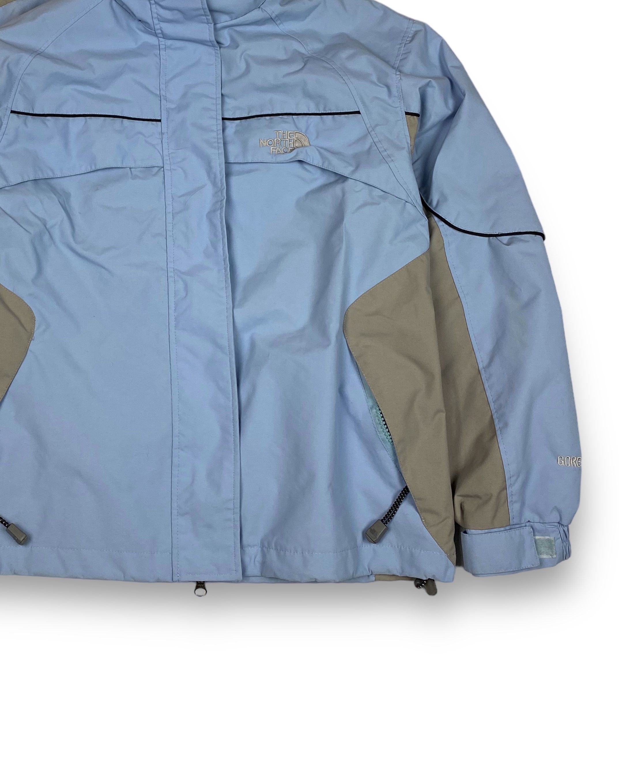 Goretex Vintage THE NORTH FACE Gore-Tex Blue Shell Jacket Y2k M593 Size US M / EU 48-50 / 2 - 2 Thumbnail