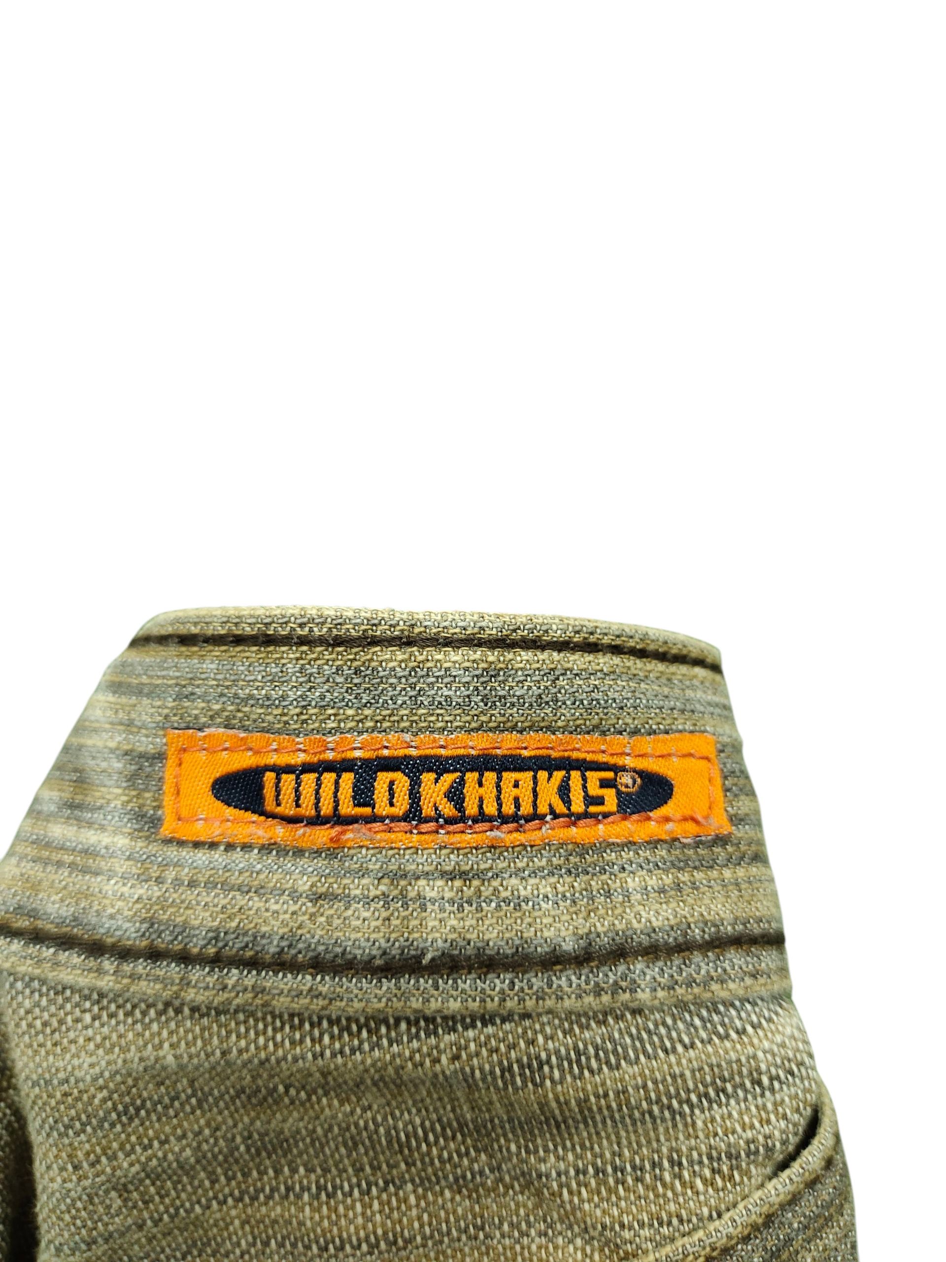 Comme des Garcons × Undercover Japanase Brand Wild Khakis Jeans - Rusty Striped Denim Size US 30 / EU 46 - 12 Thumbnail