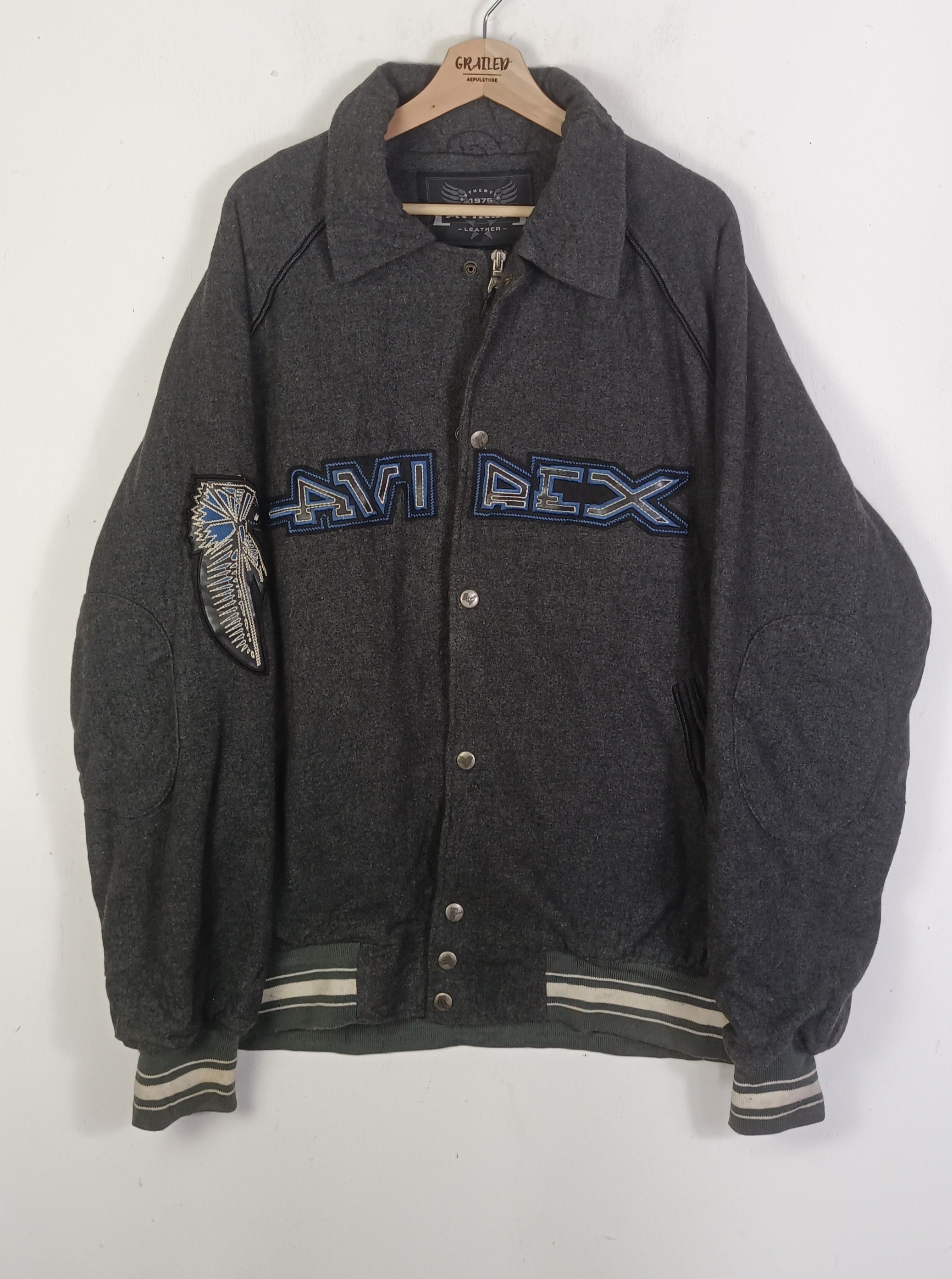 Avirex Avirex Leather American Legend Jacket Size US XL / EU 56 / 4 - 4 Thumbnail