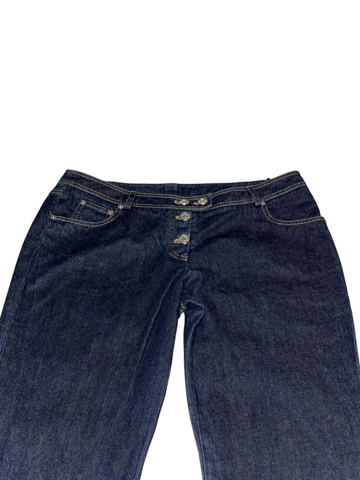 Dior 36 Christian Dior By John Galliano Bootcut Flare Jeans Denim Size US 36 / EU 52 - 5 Thumbnail