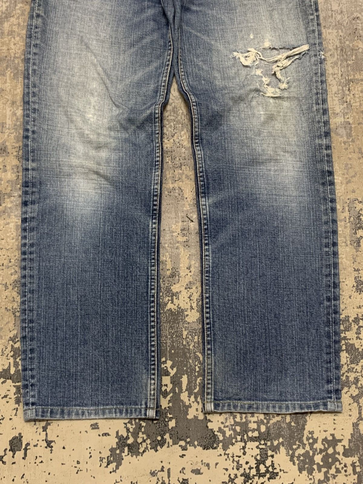 Levi's VTG Y2K Levi’s 533 Loose Straight Denim Jeans Faded Wash Size US 30 / EU 46 - 5 Thumbnail