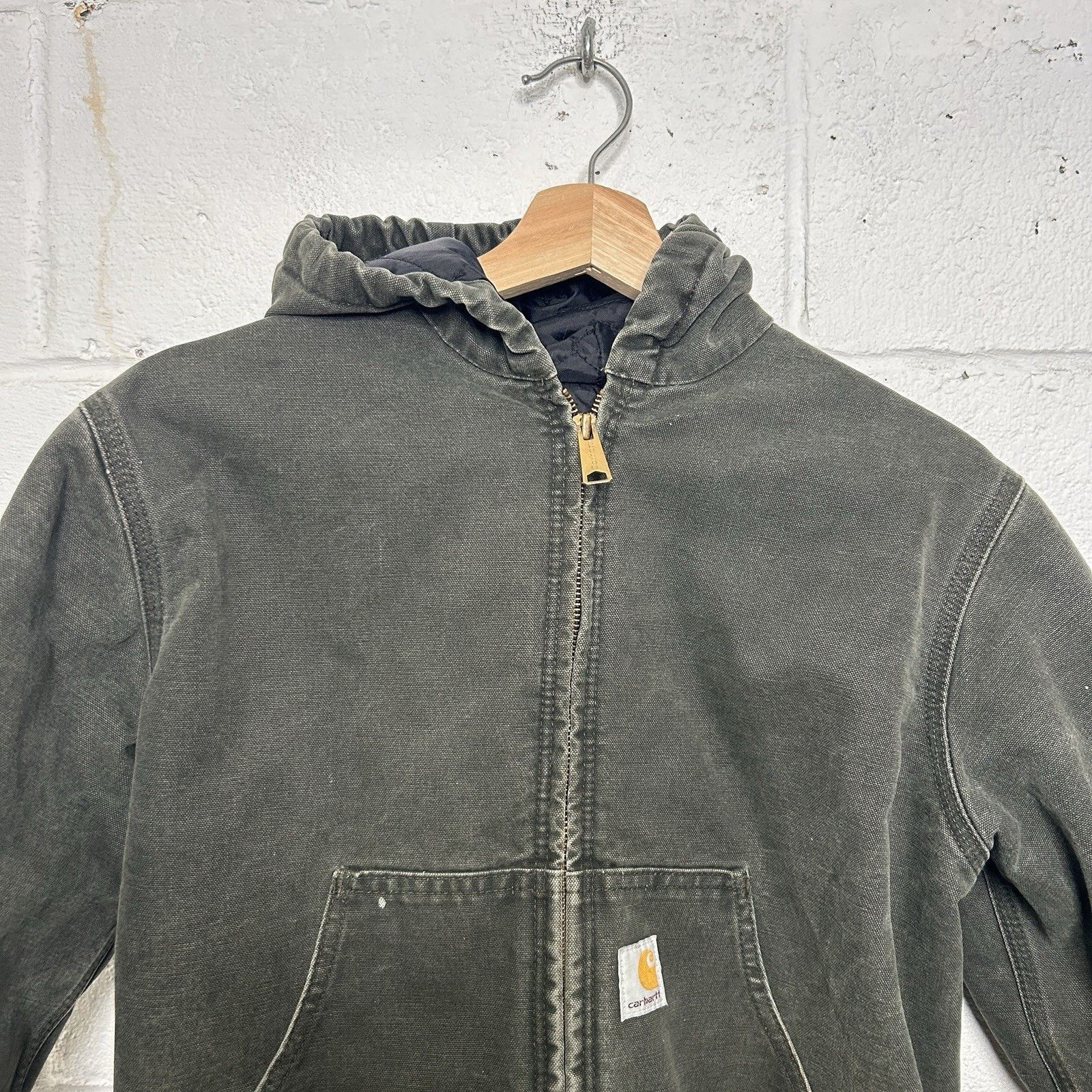 Carhartt Vintage Carhartt Quilted Active Jacket “Moss Green” Y06 MOS Size XS / US 0-2 / IT 36-38 - 4 Thumbnail