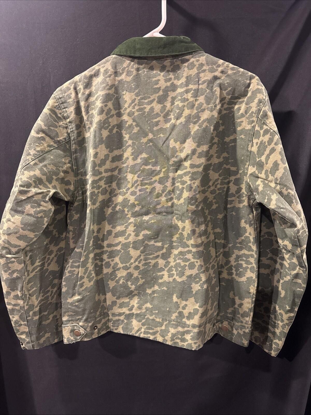 Other Hija De Tu Madre Camo Jacket w/Green Collar Zip Up (522-23) Size XS / US 0-2 / IT 36-38 - 3 Thumbnail