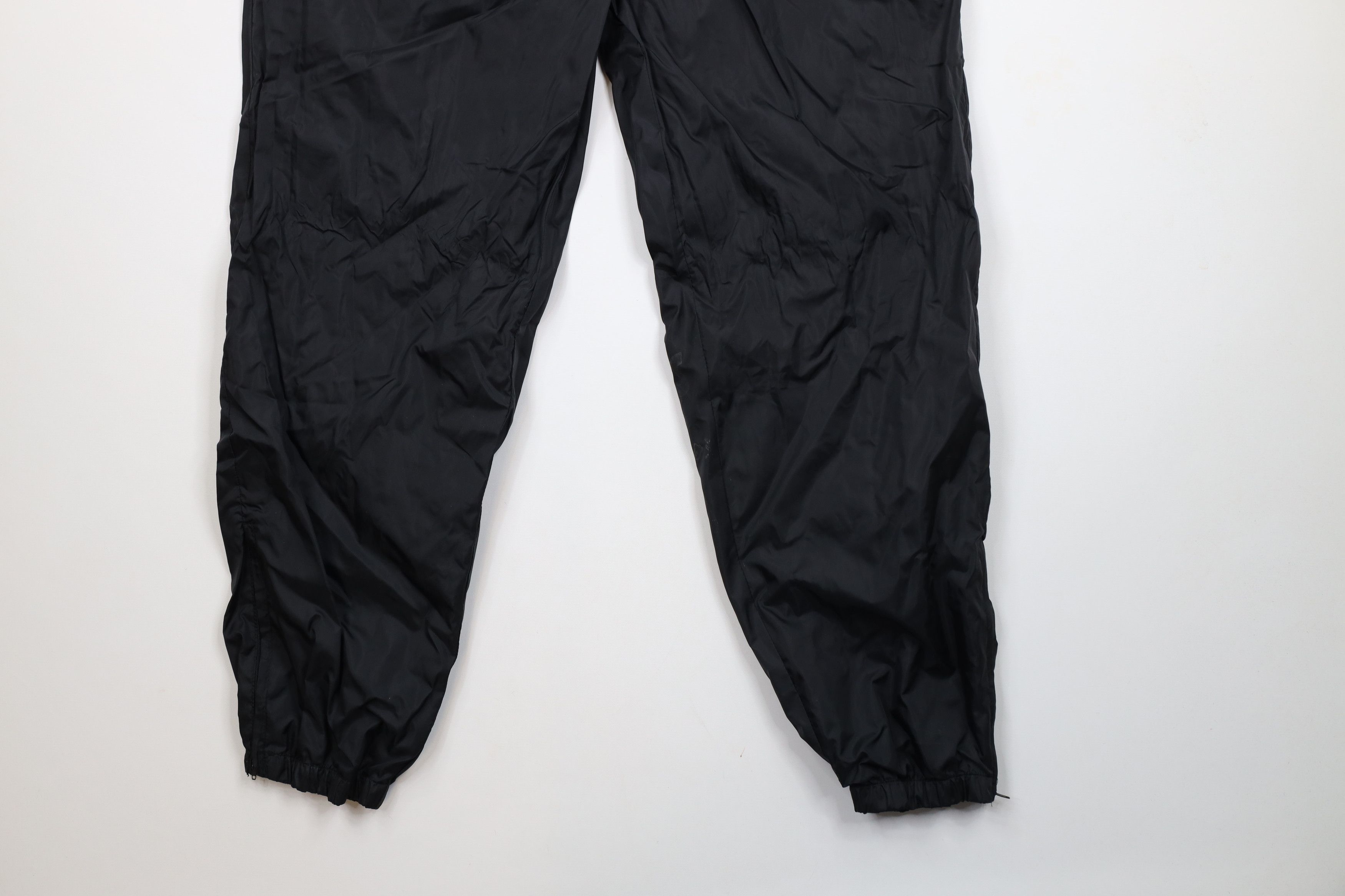 Vintage Vintage 90s Streetwear Lined Windbreaker Joggers Pants Black Size US 36 / EU 52 - 4 Thumbnail