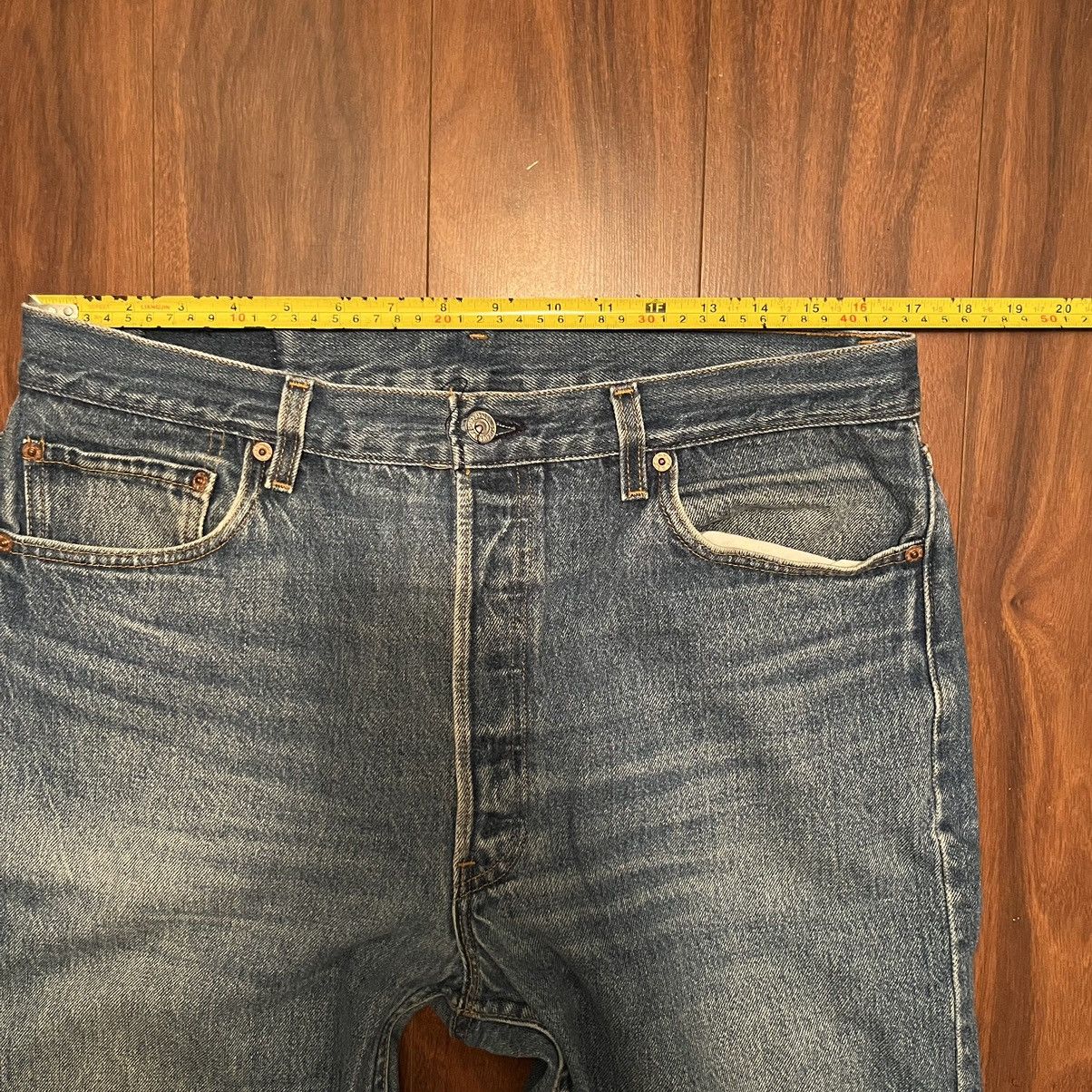 Levi's Vintage 90s Levis 501XX Original Fit Button Fly Denim jeans Size US 36 / EU 52 - 3 Thumbnail