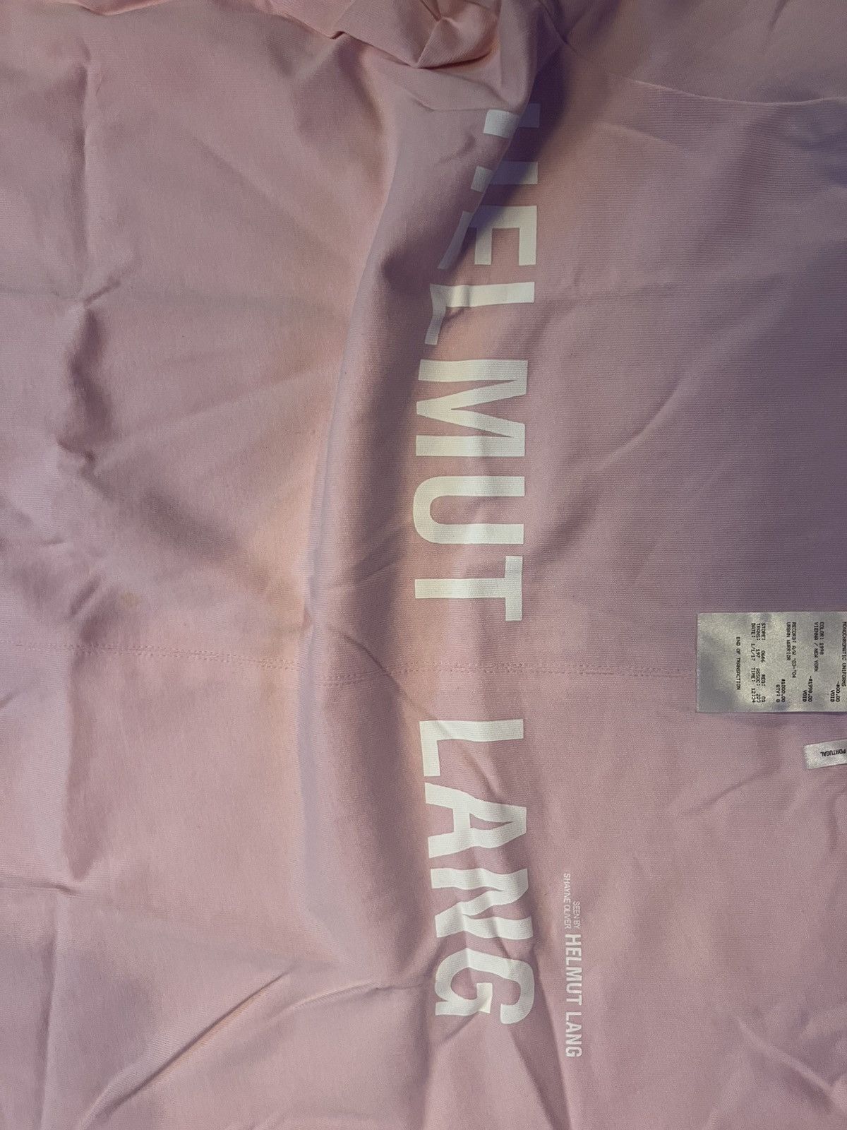 Helmut Lang Helmut Lang Tshirt Size US XL / EU 56 / 4 - 4 Thumbnail