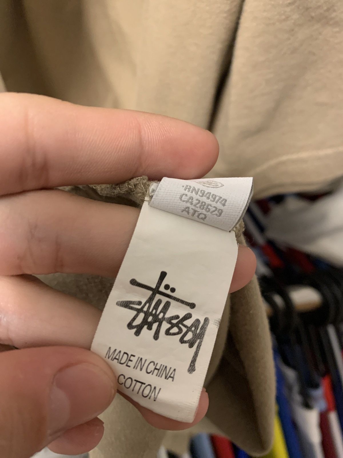 Other Vintage Stussy center logo t-shirt tee Size US M / EU 48-50 / 2 - 8 Thumbnail