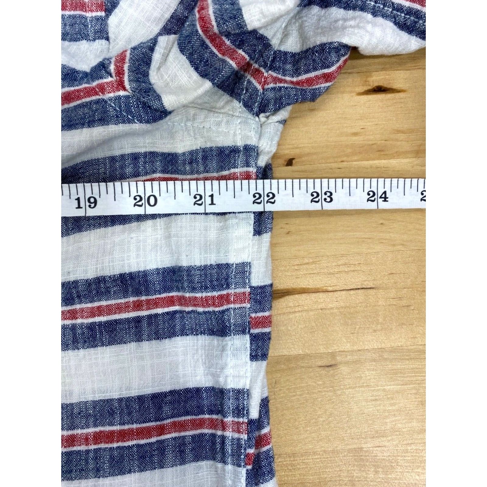Vintage VINTAGE Free Planet Mens Button-Up Plaid Shirt XL Blue Red White Casual Short Sleeve Collared Size US XL / EU 56 / 4 - 4 Thumbnail