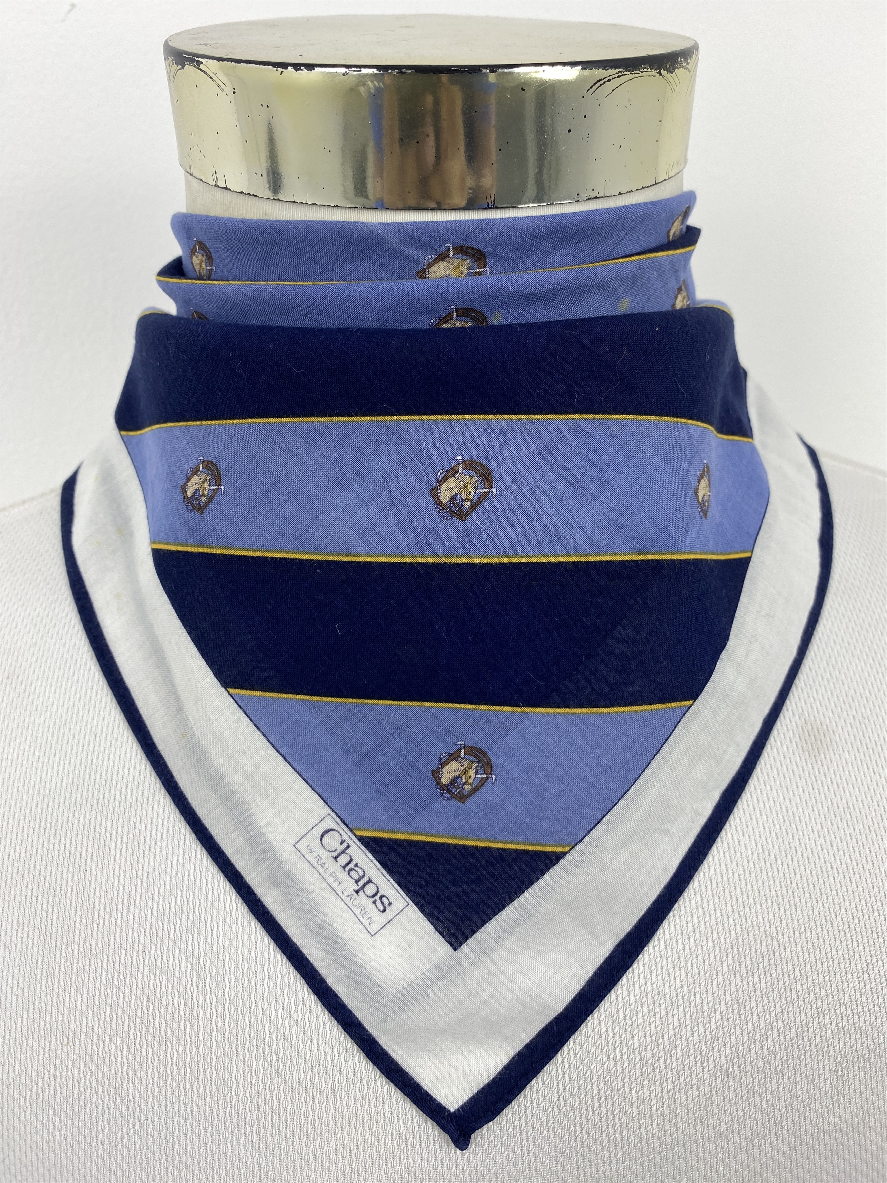 Chaps Ralph Lauren Vintage Chaps Ralph Lauren Handkerchief / Neckerchief KT0258 Size ONE SIZE - 1 Thumbnail