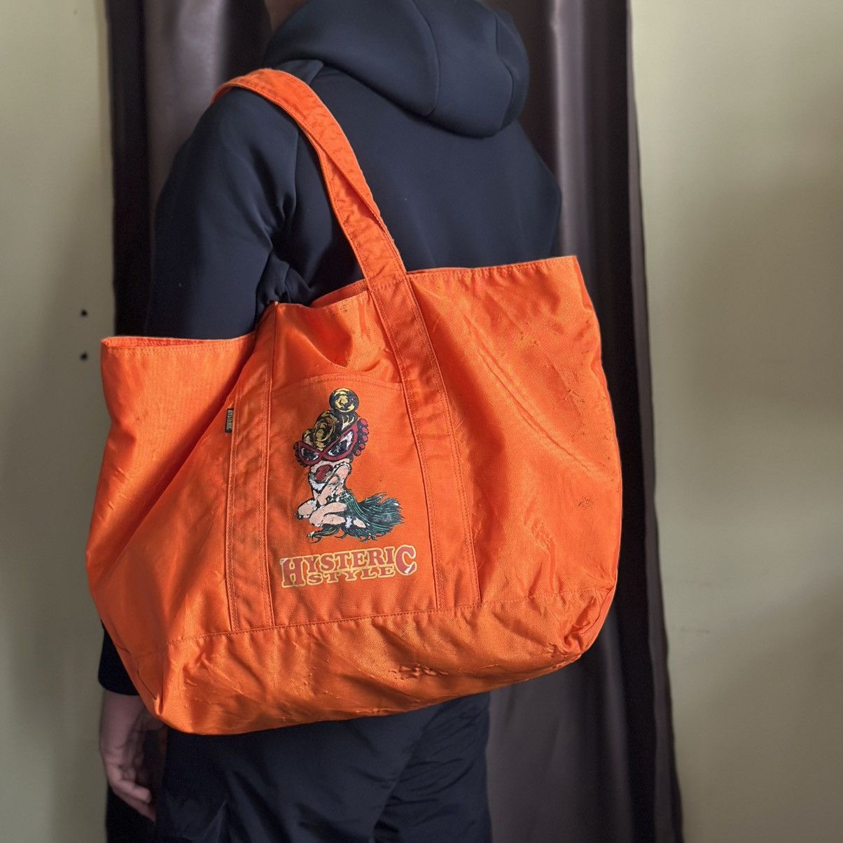 Japan Brand Hysteric Glamour Shopping/tote Bag in Orange, Men's