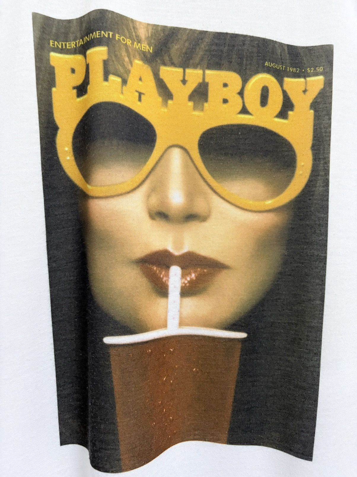 Hysteric Glamour × Playboy 2000's Playboy Magazine - Cathy St. George T-Shirt Size US M / EU 48-50 / 2 - 4 Thumbnail