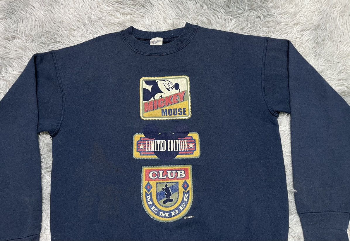 Mickey Mouse 90s MICKEY MOUSE LIMITED EDITION SWEATSHIRT NICLEY FADED Size US M / EU 48-50 / 2 - 5 Thumbnail