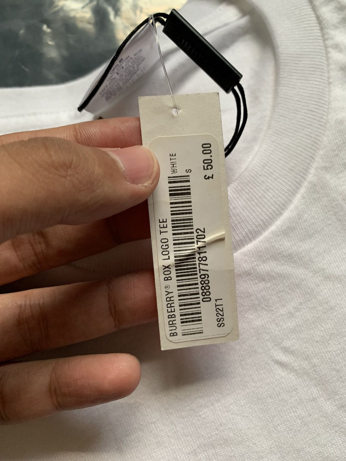 Burberry × Supreme Supreme X Burberry Box Logo Tee SS22 Size US S / EU 44-46 / 1 - 6 Thumbnail